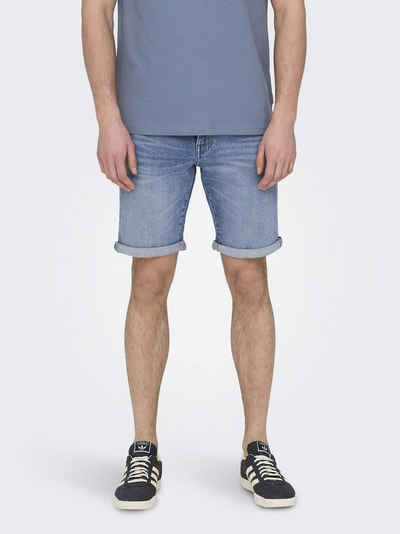 ONLY & SONS Шорты ONSPLY MBD 8772 TAI DNM SHORTS NOOS