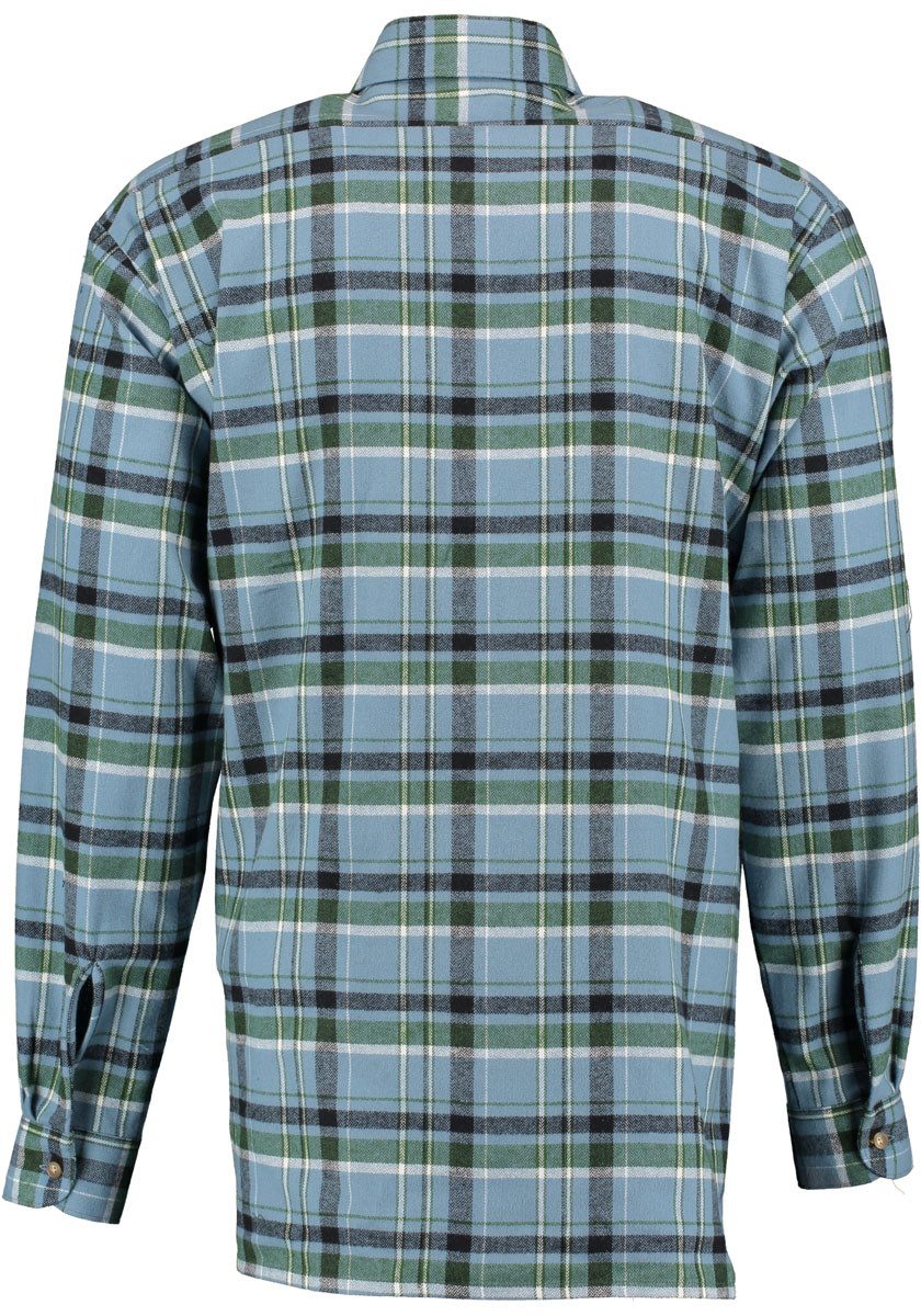 Condor Langarmhemd Foweia 90cm langes Herren Langarmhemd mit aufgesetzter B günstig online kaufen