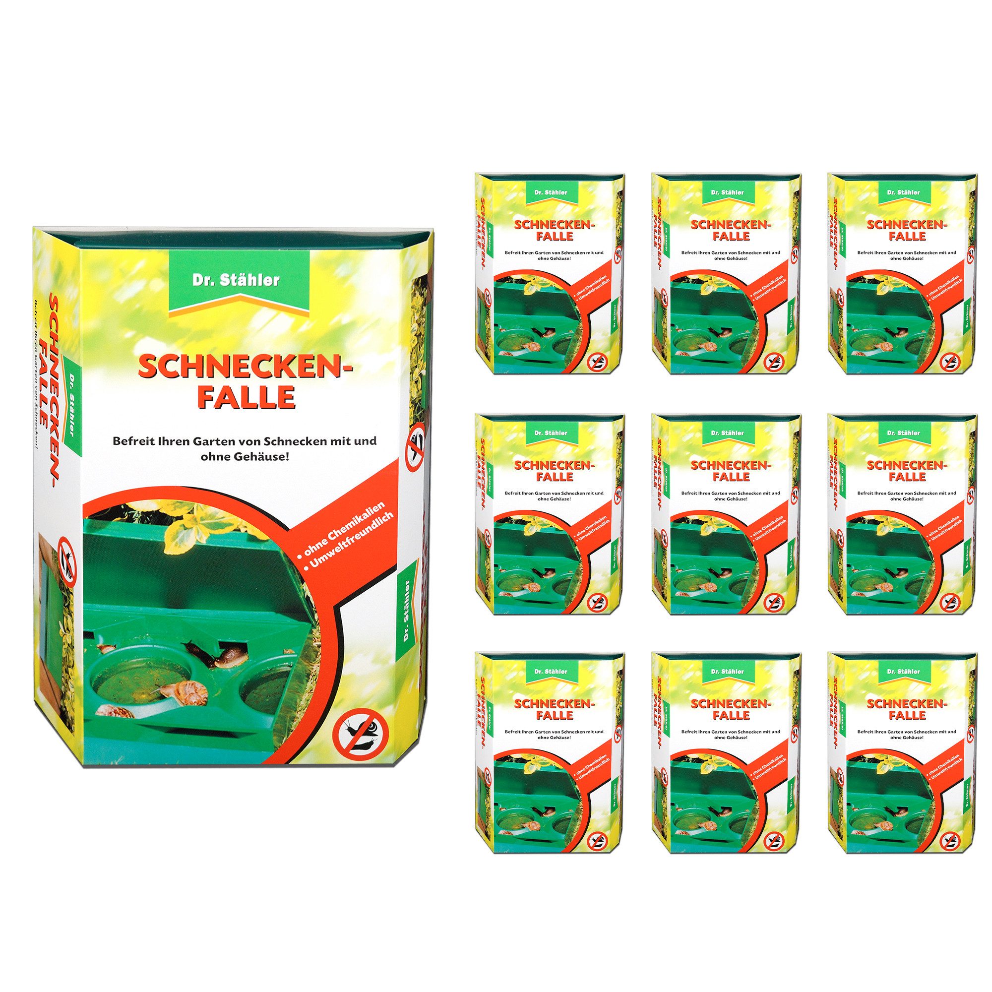 Schlagfalle Clevere Schneckenfalle Effektiver Schutz für Pflanzen & Garten