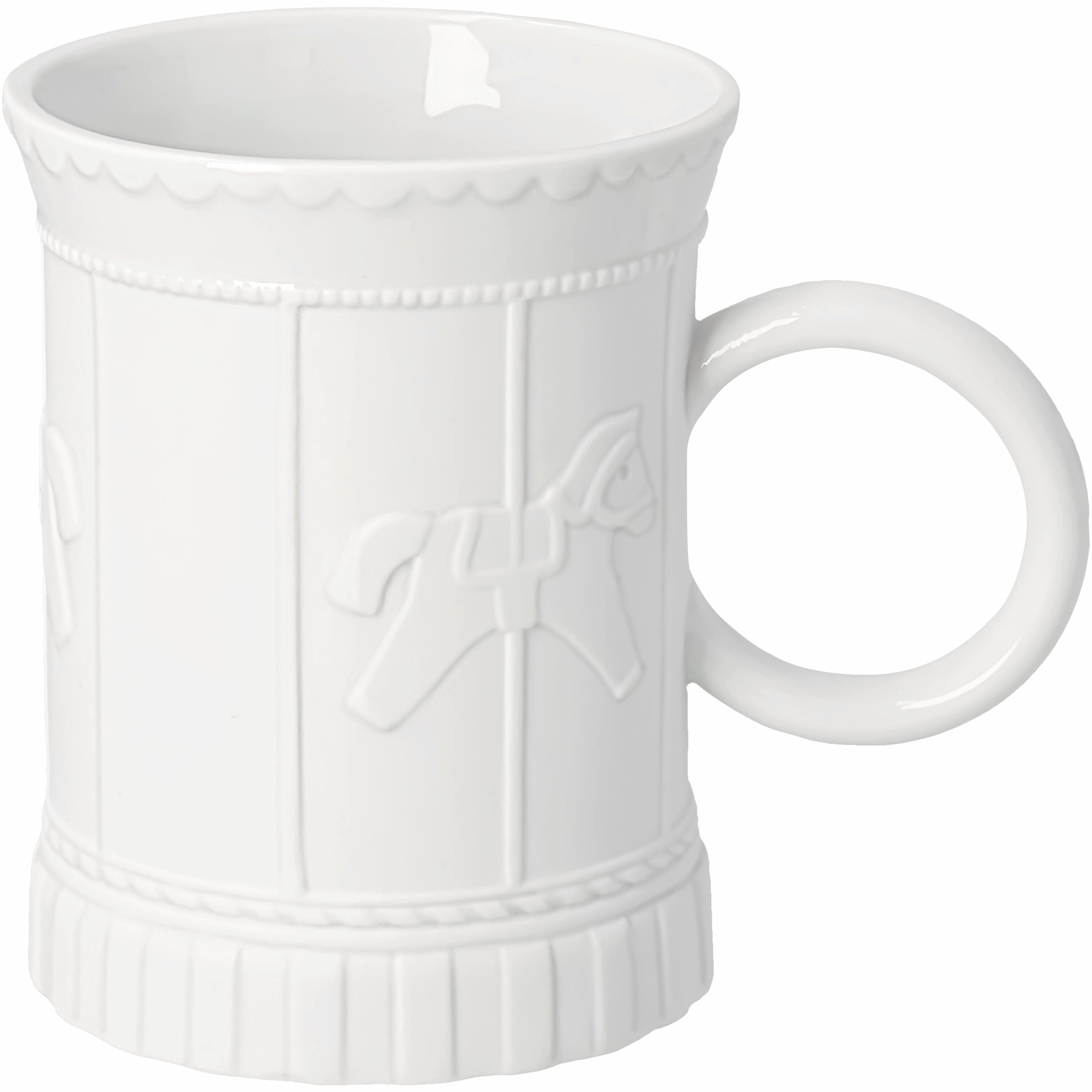 Räder Design Tasse Karussell Tasse Streifen von räder Design – Stilvolle Porzellantasse