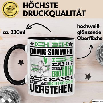 Trendation Tasse Comic-Sammler Geschenk Kaffee-Tasse Geschenkidee für Comic-Sammler Ich