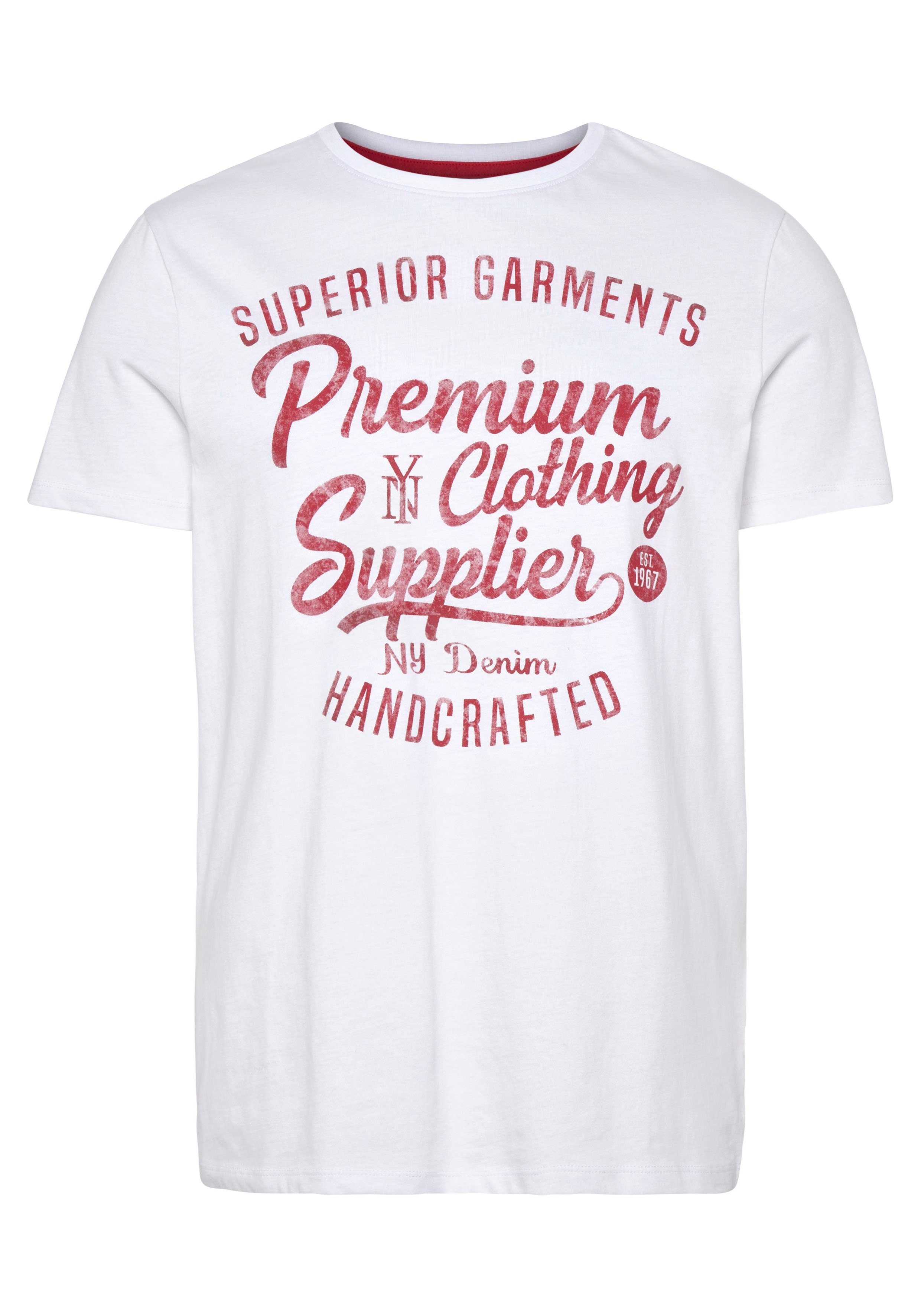 AJC T-Shirt Kurzarm, schmale Passform, im Vintage-Design. € 9,99, (€ 9,99 pro 1 Stk).