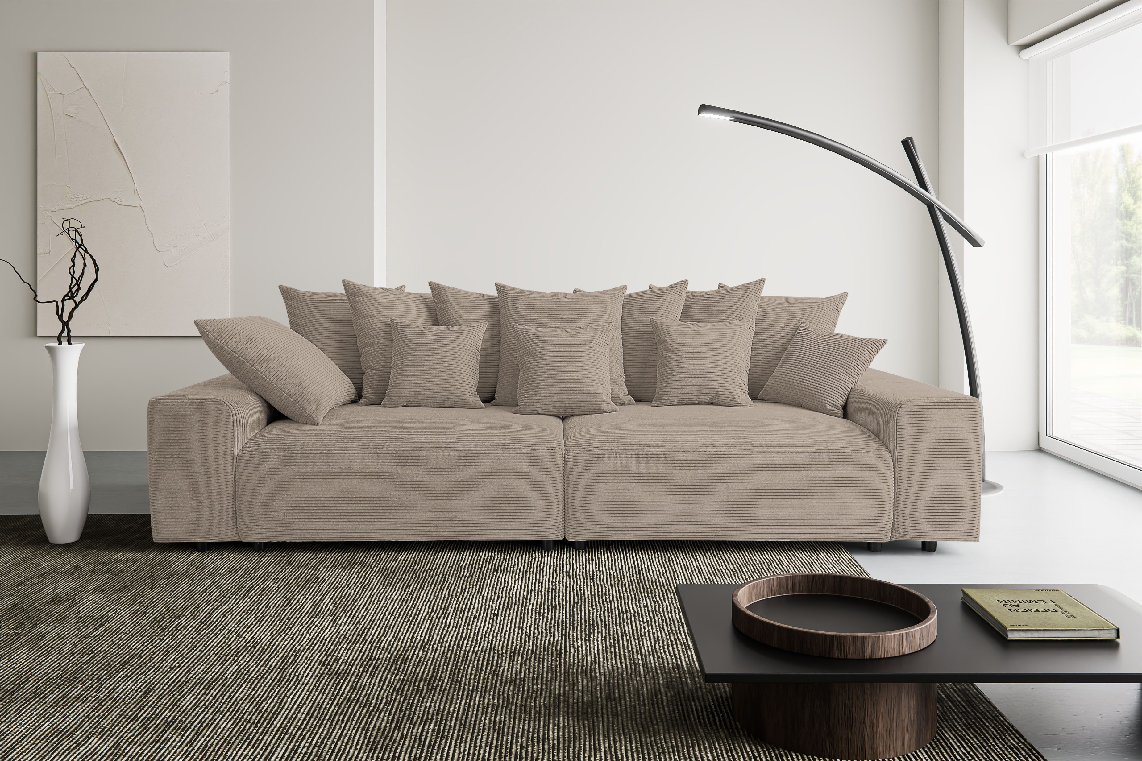 WERK2 Big-Sofa Maxi B, Breite 290 cm, Maximaler Kuschelkomfort: XXL-Sofa mi günstig online kaufen