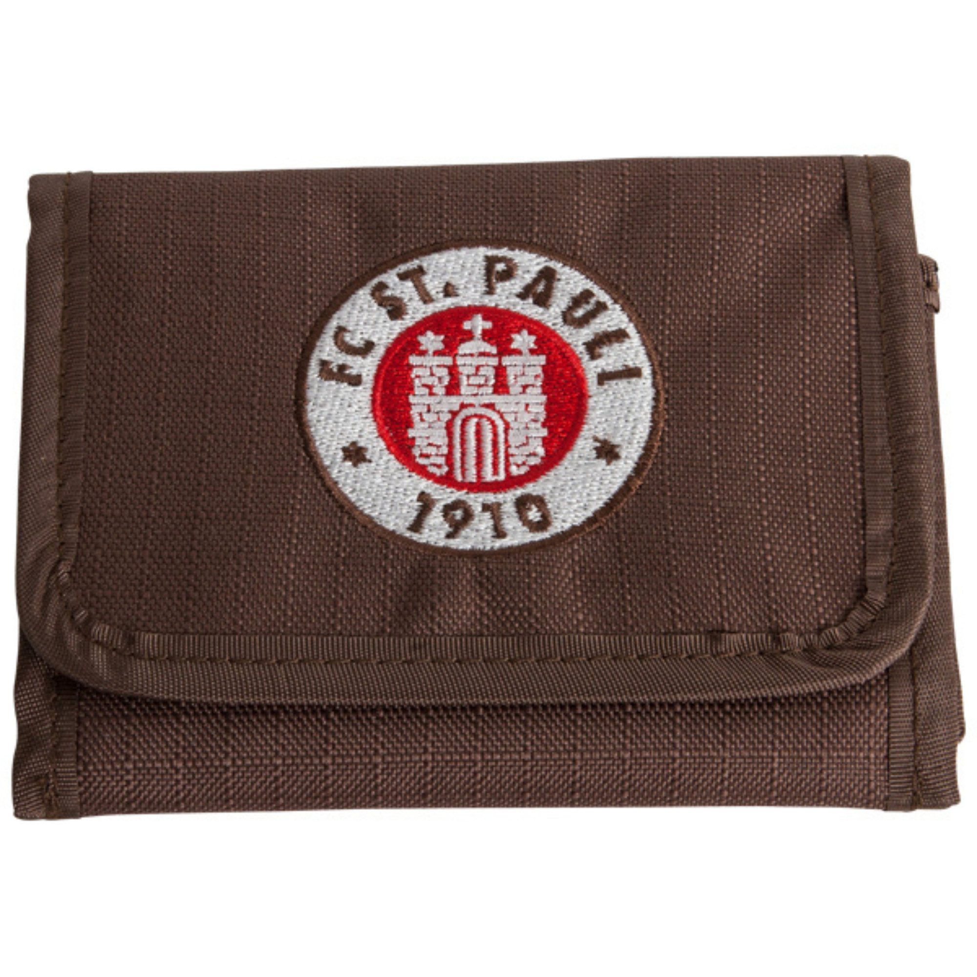FC St. Pauli Geldbörse FC St. Pauli - Portemonnaie Logo - braun