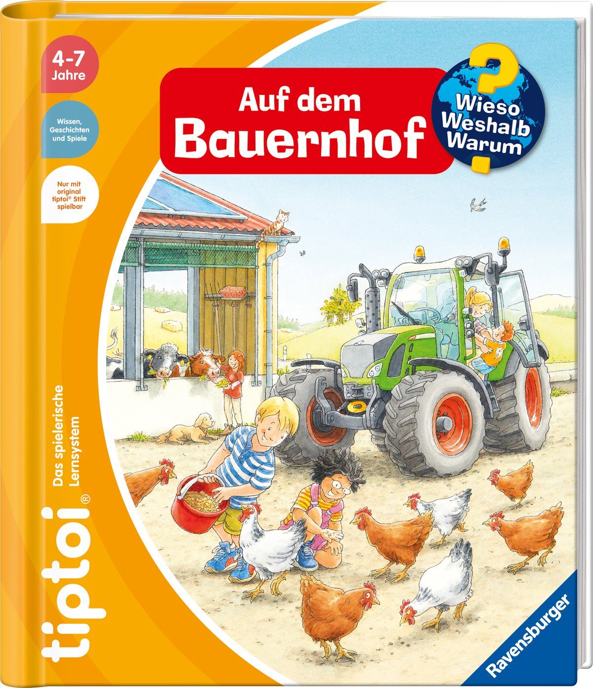 Europe, Ravensburger Made weltweit und tiptoi® FSC® Stift Spiel, in schützt Wald Starter-Set: - - Bauernhof-Buch,