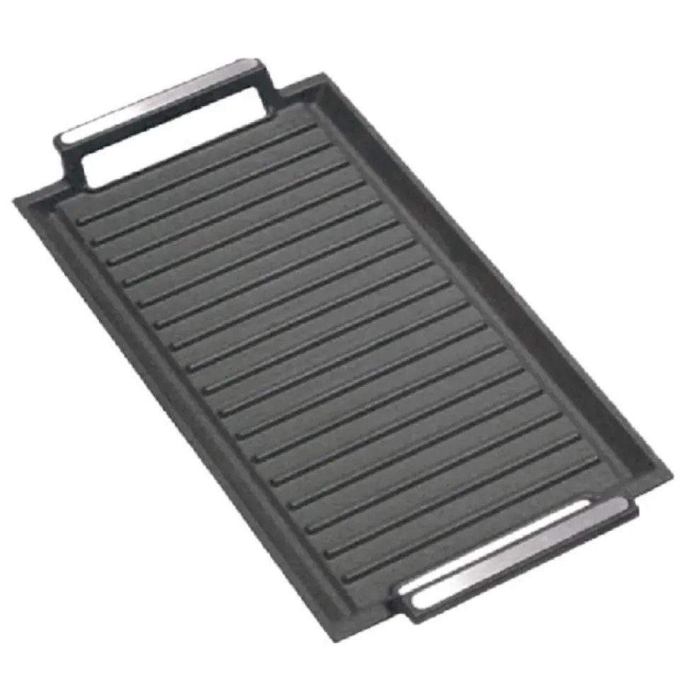 GURARI Grillplatte Grillplatte Gurari (1-St), Grillplatte passend für Glaskeramik,Induktion und Gas 40/23 cm