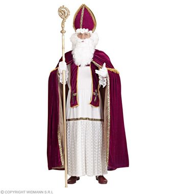 Scherzwelt Kostüm Nikolaus Kostüm Bischof Weihnachten Gr 2XL/3XL + Nikolaus Perücke