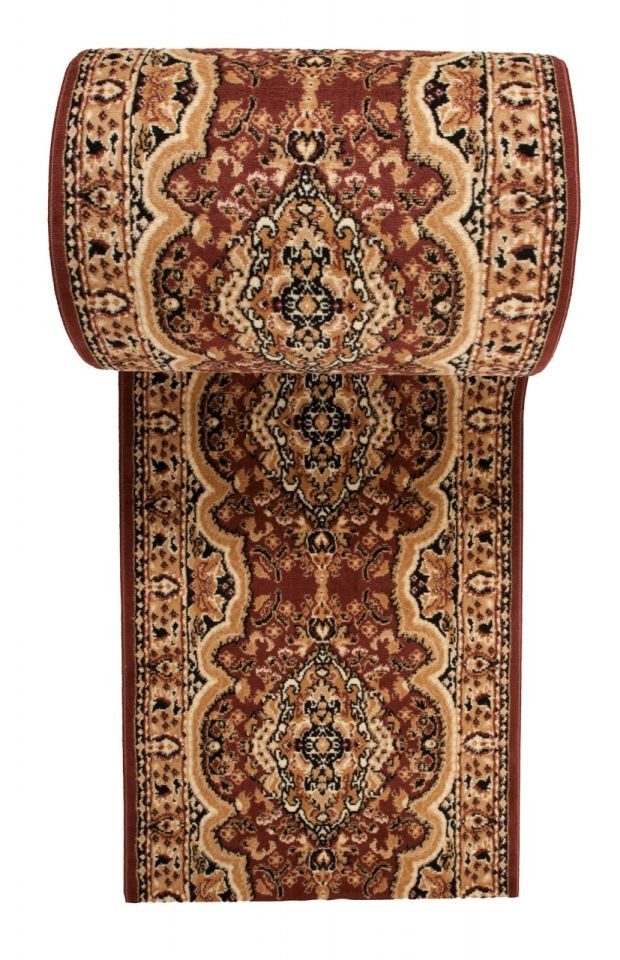 Mazovia Läufer Klassisch Orientalisch Braun Flur, Schlafzimmer, Diele, Fußbodenheizung von Mazovia