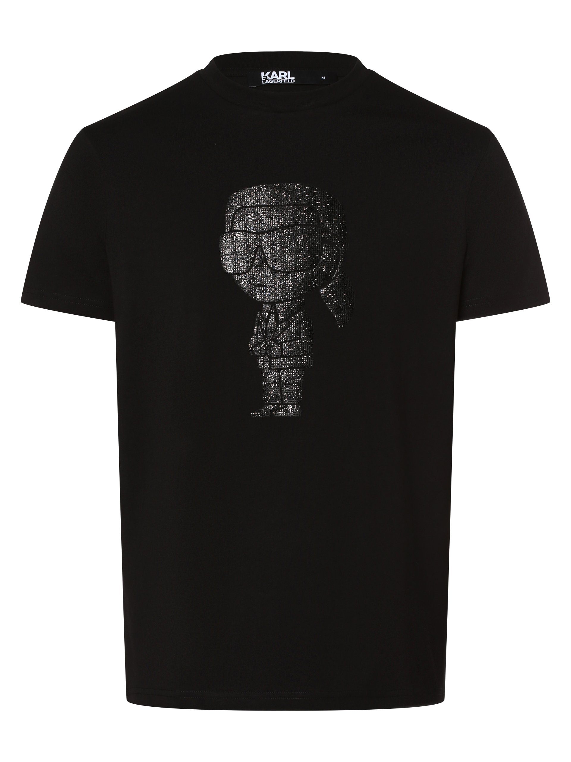 KARL LAGERFELD T-Shirt schwarz schwarz