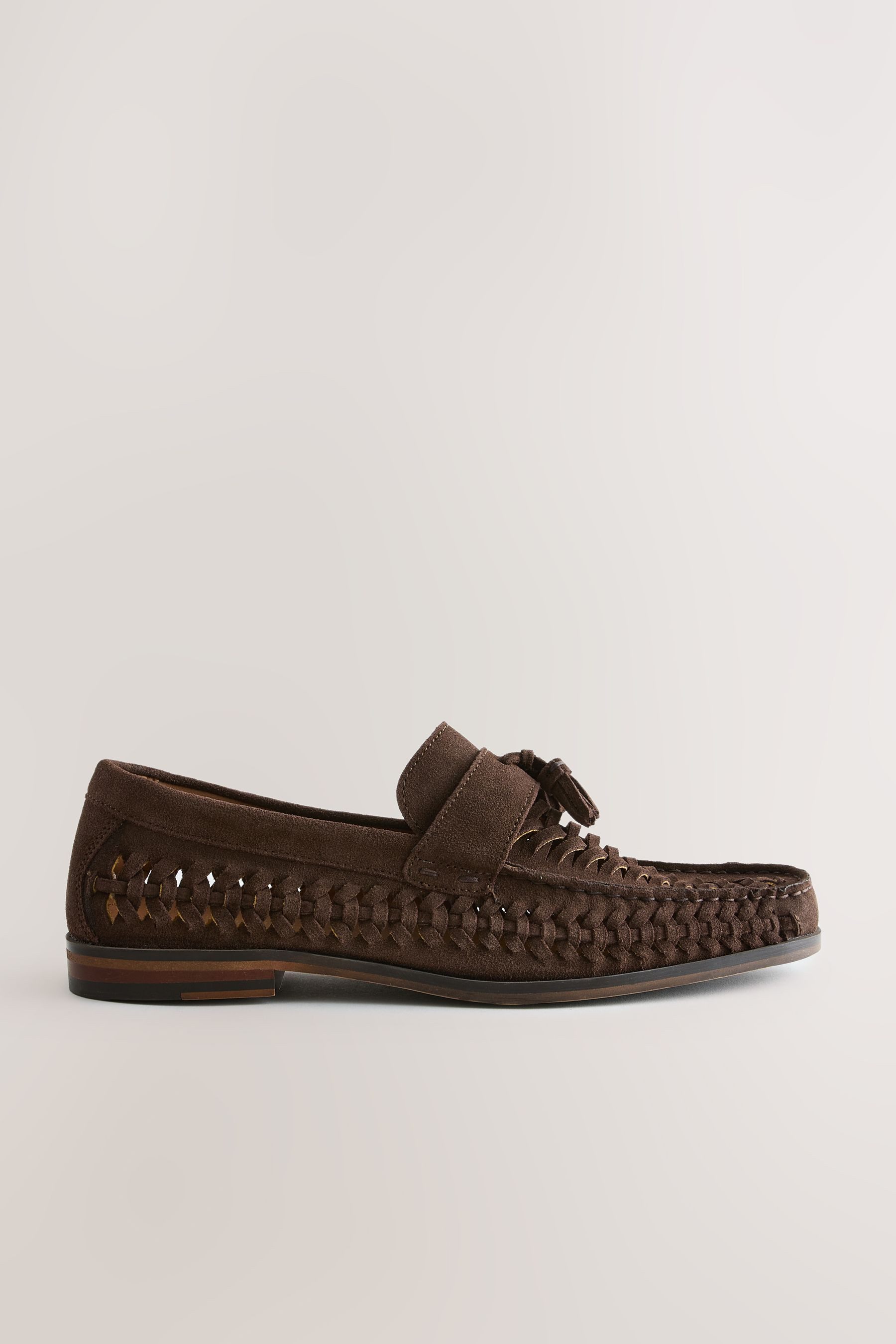 Next Slipper in Flechtoptik aus Leder Loafer (1-tlg)