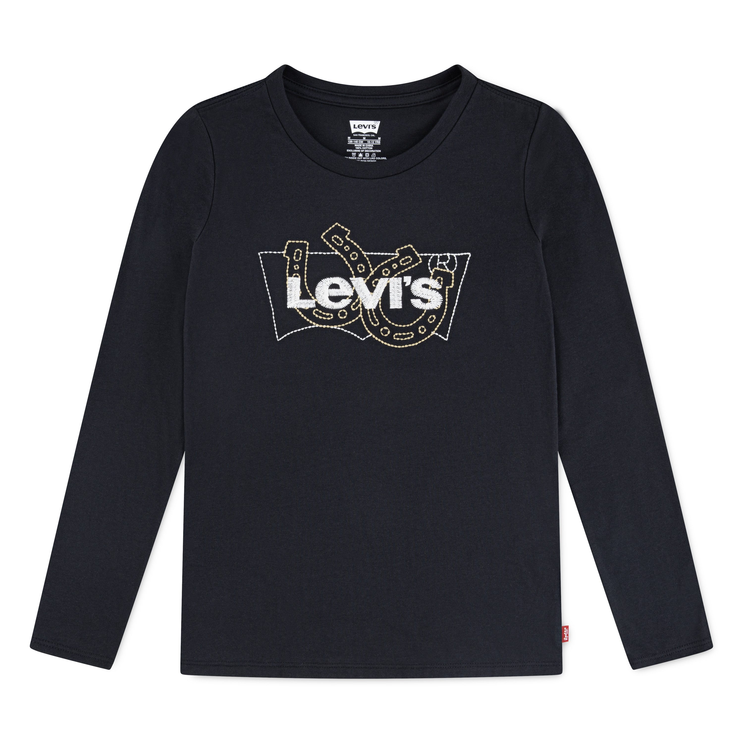Levi's® Kids Langarmshirt LVG LS BATWING FILL mit Logostickerei, for Girls