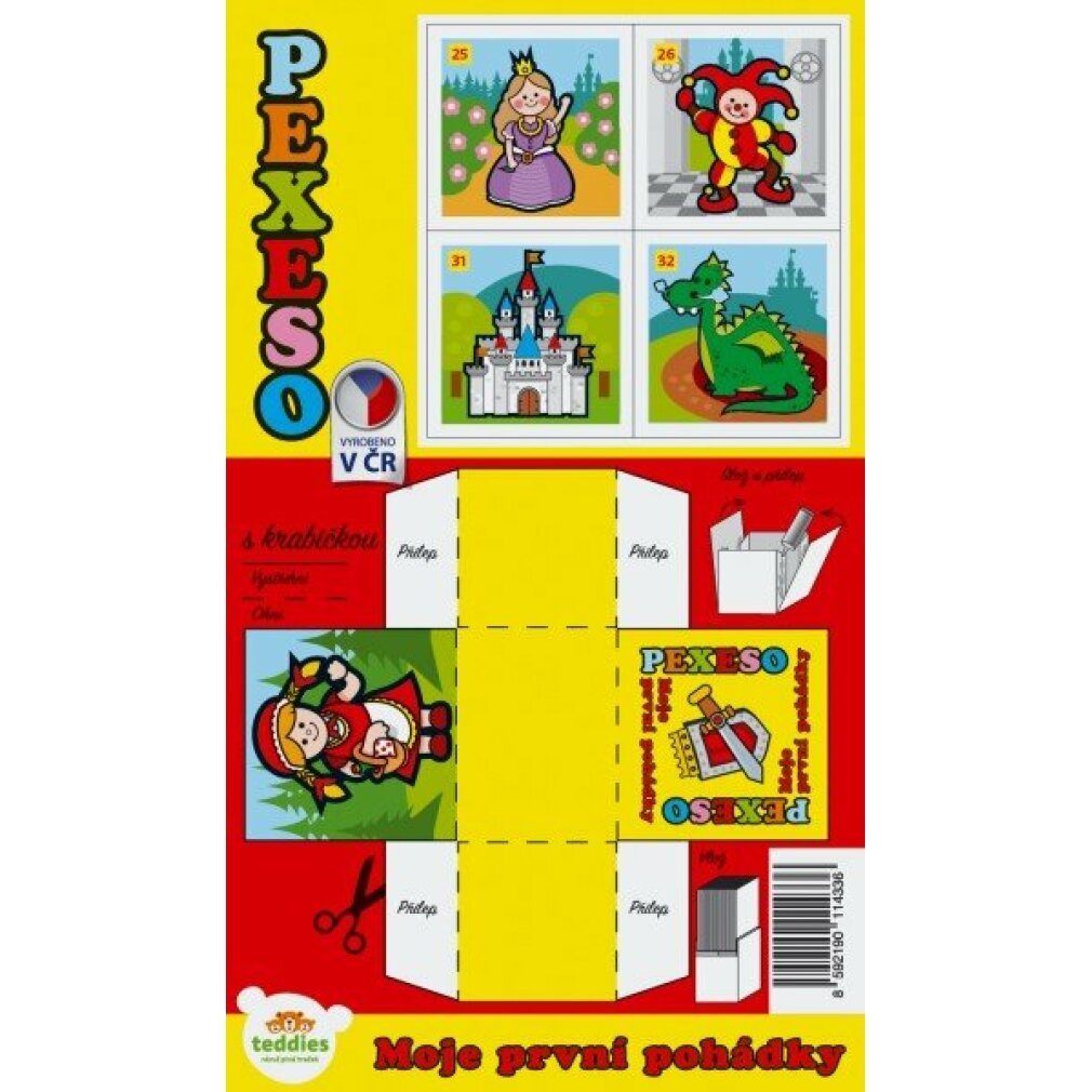 TEDDIES Spiel Pexeso - Meine ersten Märchen