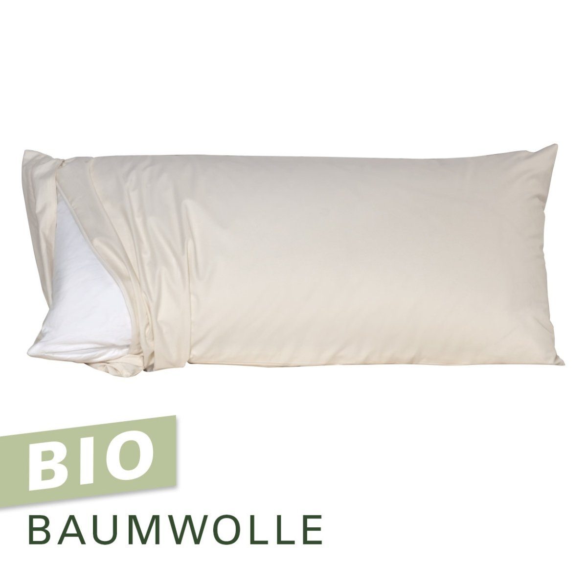 Encasing Bio Cotton Softsan, Milbenschutzbezug für Kissen