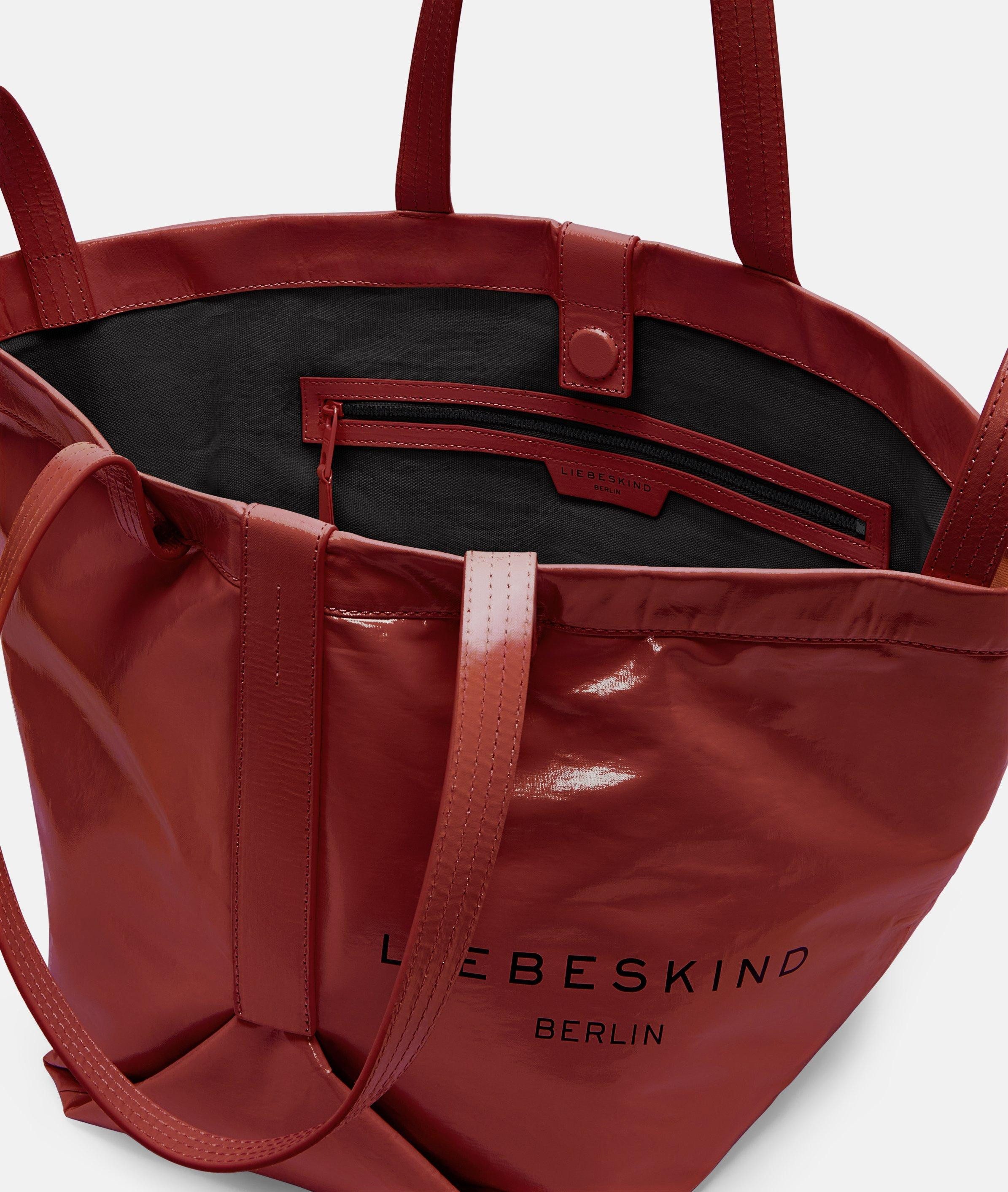 Liebeskind Berlin Shopper Elvira Shopper M, Shopper aus folierter Baumwolle
