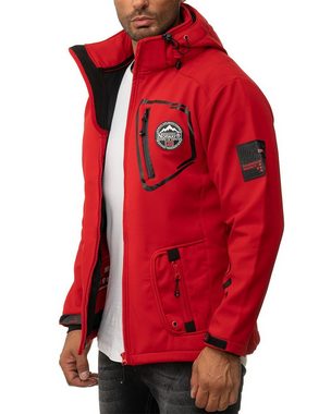 Geographical Norway Softshelljacke Herren Outdoor Jacke batacebook (1-St) mit Kapuze