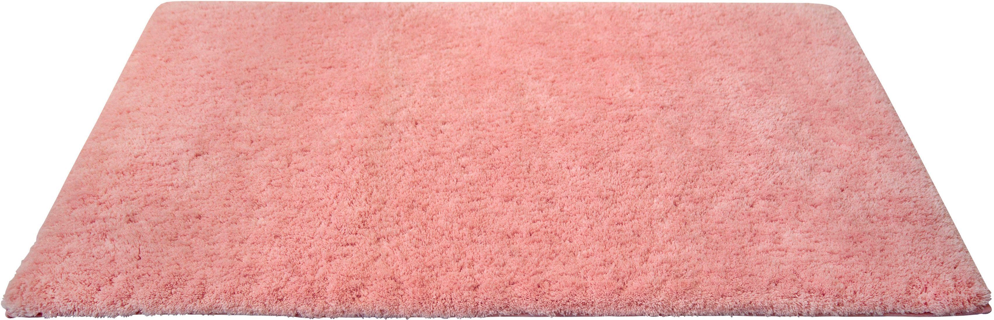 Dyckhoff Badematte Siena, Höhe 30 mm, rutschhemmend beschichtet, fußbodenheizungsgeeignet, Polyester, rechteckig