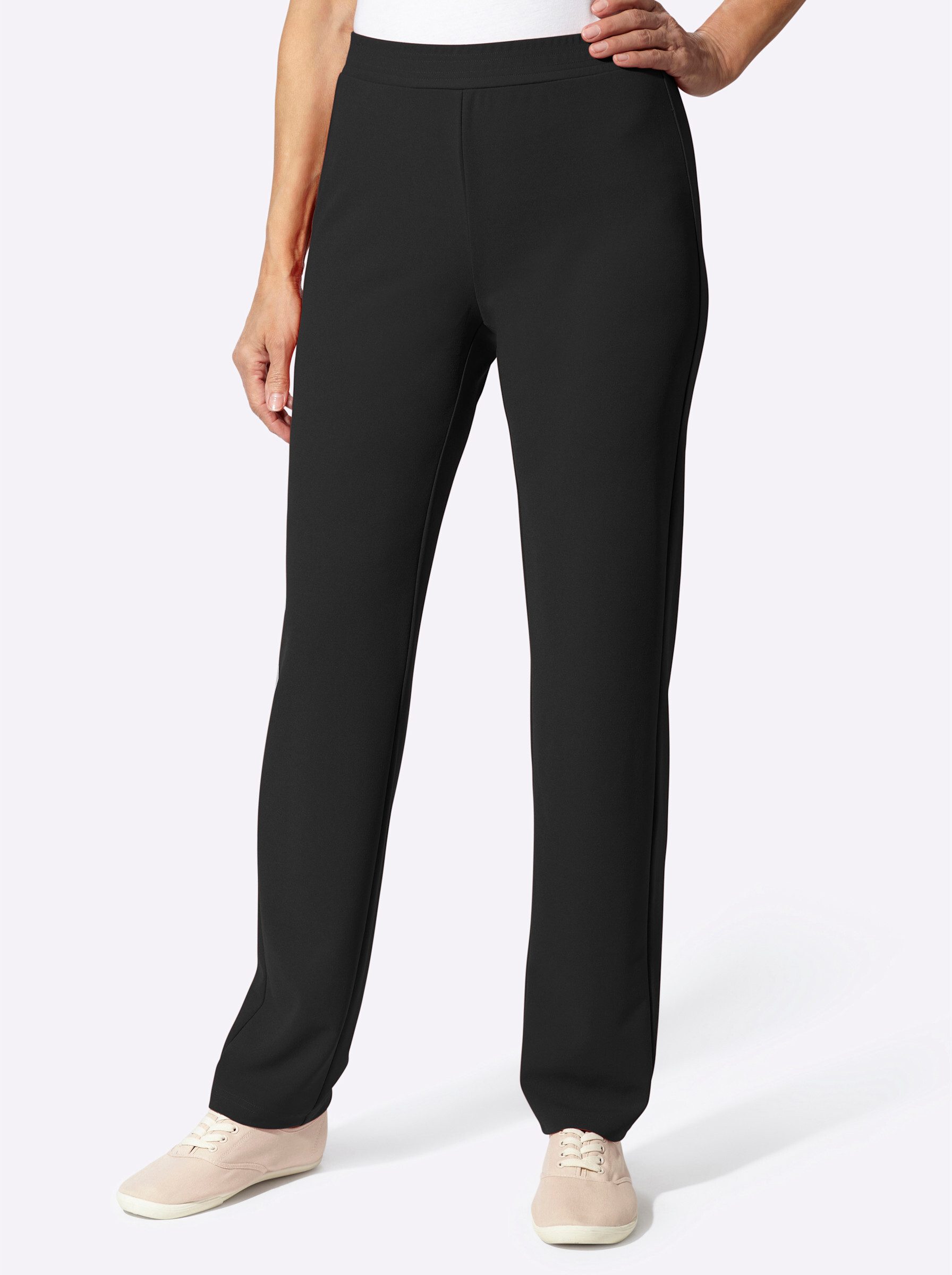 Sieh an! Jerseyhose Hose komfortabel