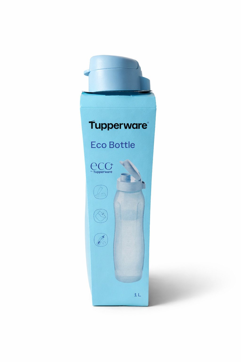 TUPPERWARE Trinkflasche TUPPERWARE To Go Eco 1 L, Wasserflasche