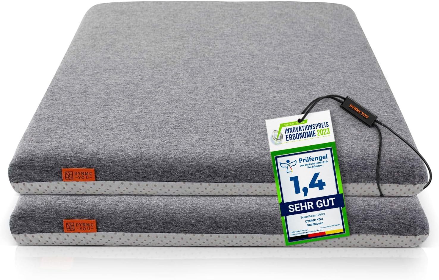 DYNMC you Sitzkissen Stuhlkissen 40x40 - Eckig Set Mittelhart, Sitzkissen B günstig online kaufen