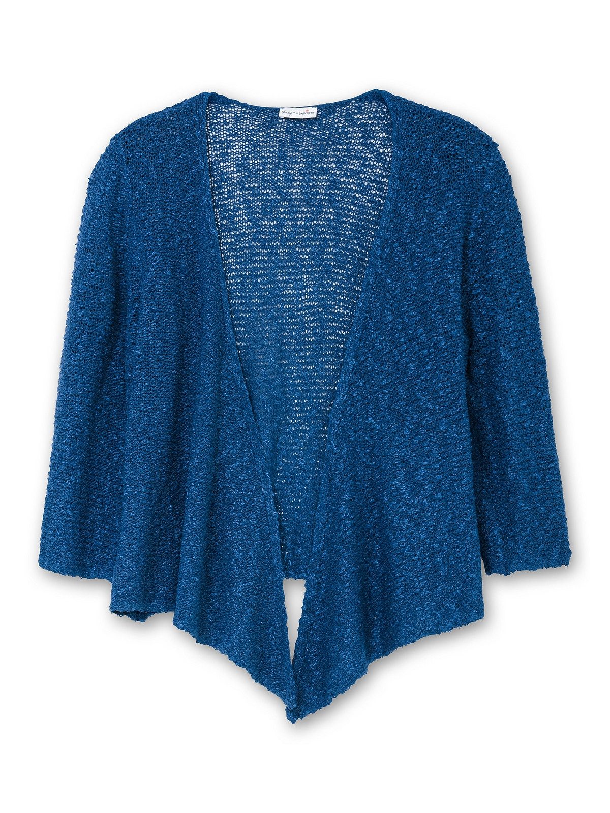 sheego by Joe Browns Strickjacke Große Größen im Häkel-Look, mit zipfeligem Saum