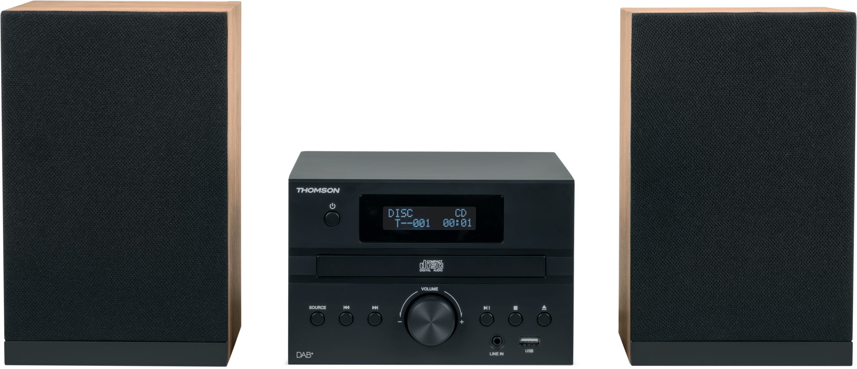 Thomson Thomson Micro-Kompaktanlage MIC123DABBT Microanlage