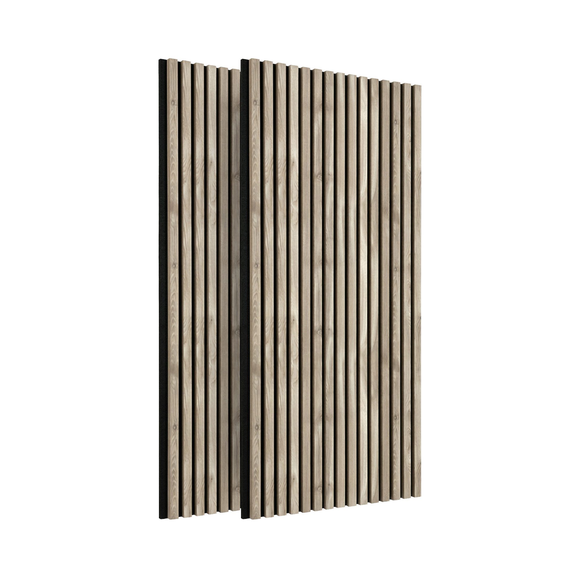 IZODEKOR 3D Wandpaneel Akustikpaneele in Holzoptik mit Filz – Schalldämmung & Raumakustik, BxL: 60x120 cm, 0,72 qm, (Set, Akustikpaneele als Set) schallabsorbierend, flexibel zuschneidbar, einfache Montage