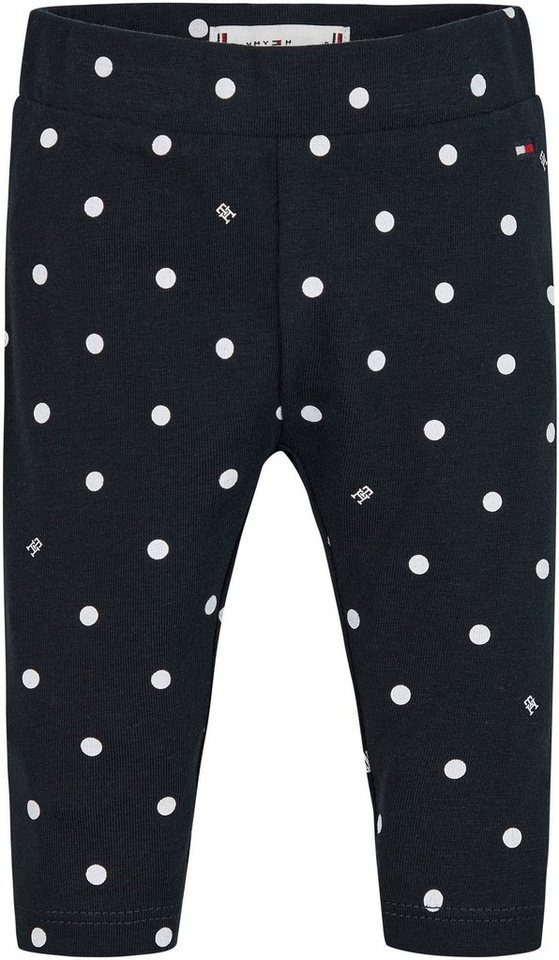 Tommy Hilfiger Leggings BABY MONOTYPE LEGGINGS mit Tommy Hilfiger Logo-Flag