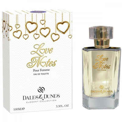 Dales & Dunes Eau de Toilette Love Notes - Damen Parfüm - blumige & süße Noten, - 100ml - Duftzwilling / Dupe Sale