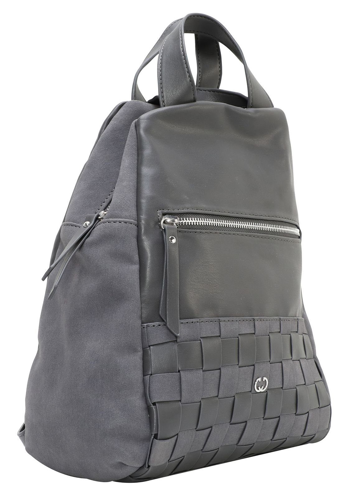 Grey GERRY Rucksack Basket WEBER Full