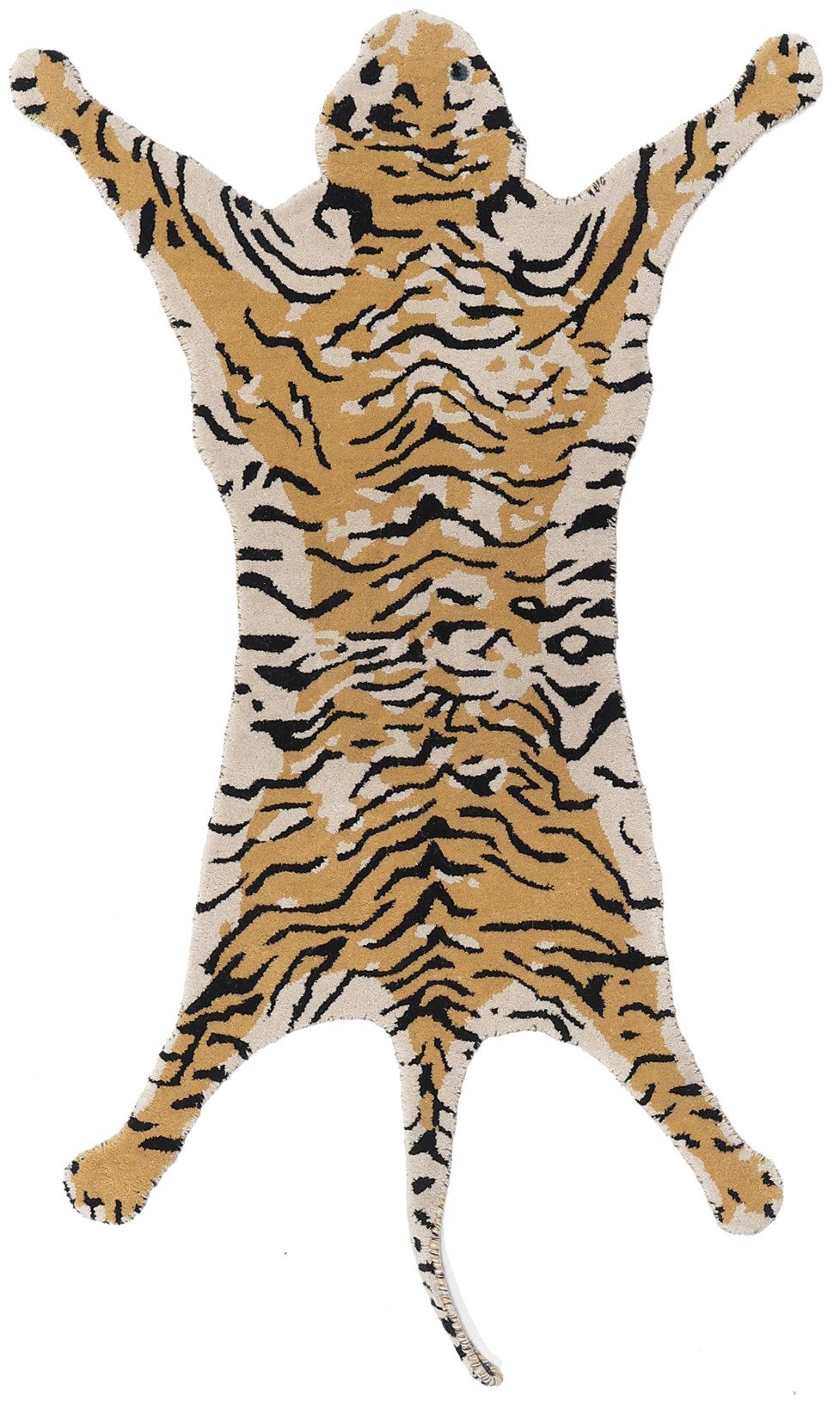 Carpet Avenue Teppich Tiger 160x80, Rechteck, Höhe: 12 mm