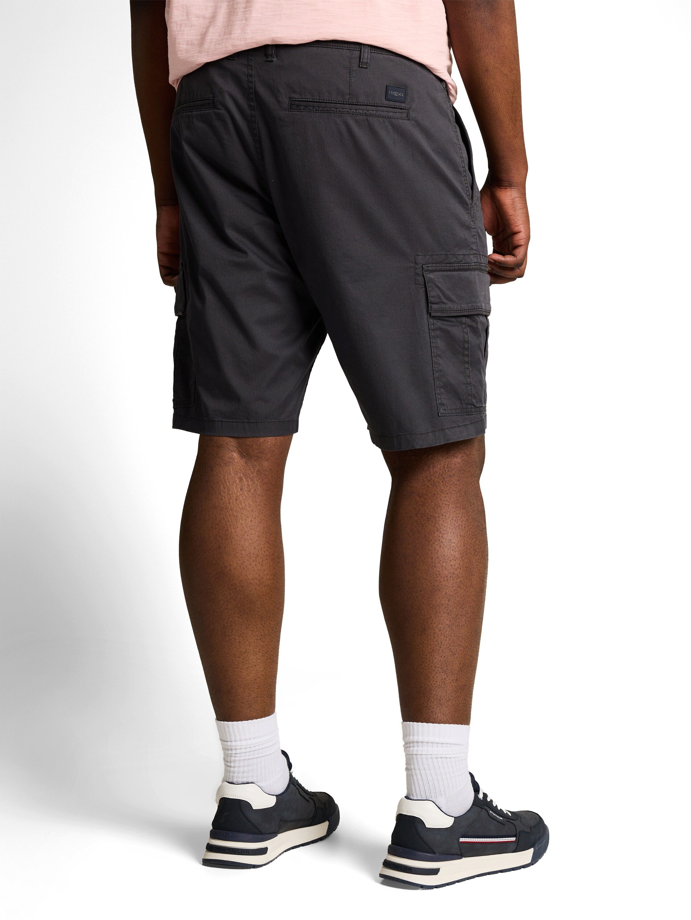 TOM TAILOR PLUS Cargohose Cargo-Shorts mit Stretch