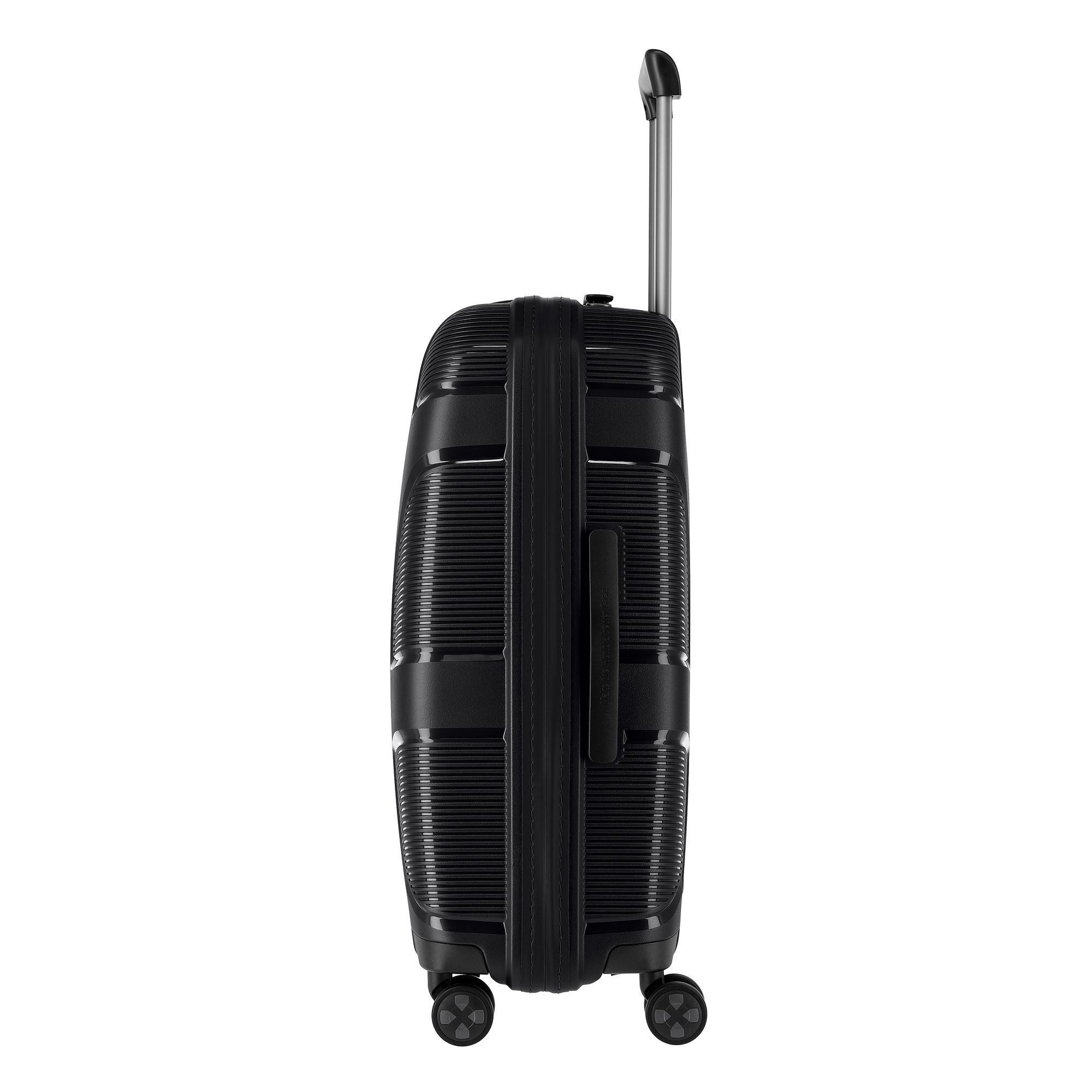 IMPACKT Hartschalen-Trolley IP1, 4 Rollen, Polypropylen
