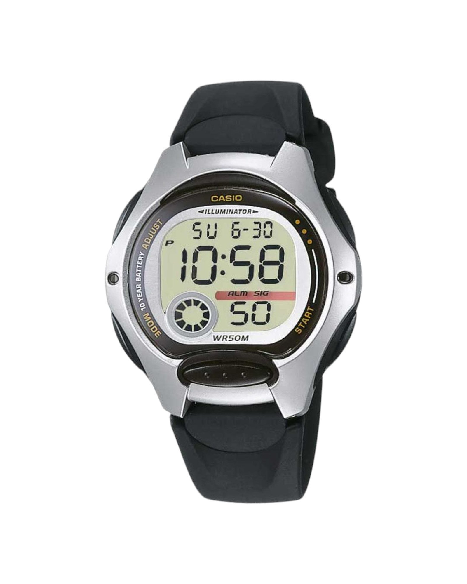 CASIO Digitaluhr Casio Collection Damen Uhr LW-203-1BVEF LW-203-1BVEF, Casio Collection Damen-Armbanduhr LW-203-1BVEF