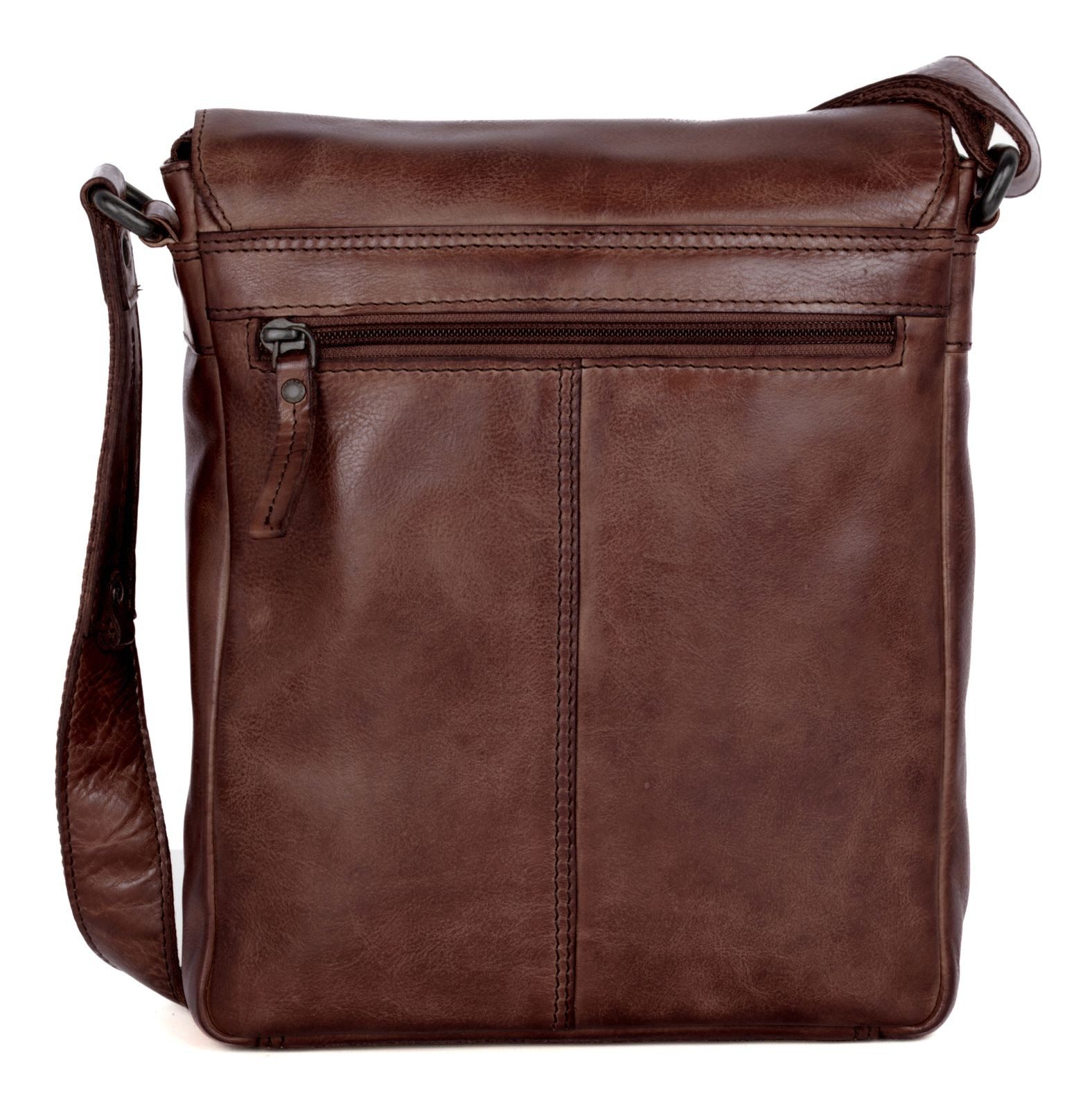 Spikes & Sparrow Umhängetasche Flap Bag, aus echtem Leder