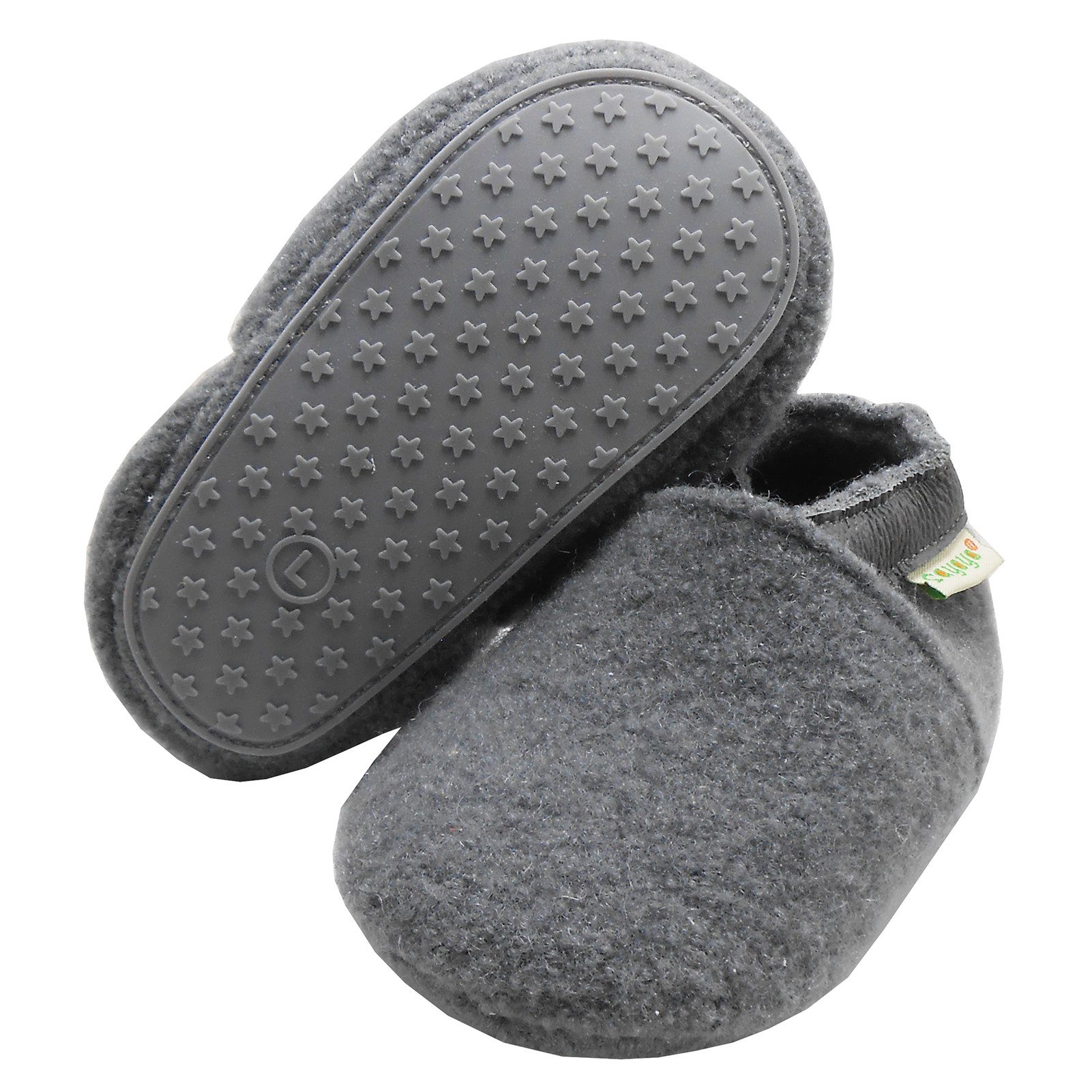 Yalion Weiche Kinder Filz Домашняя обувь aus Schafwolle und Leder Krabbelschuh