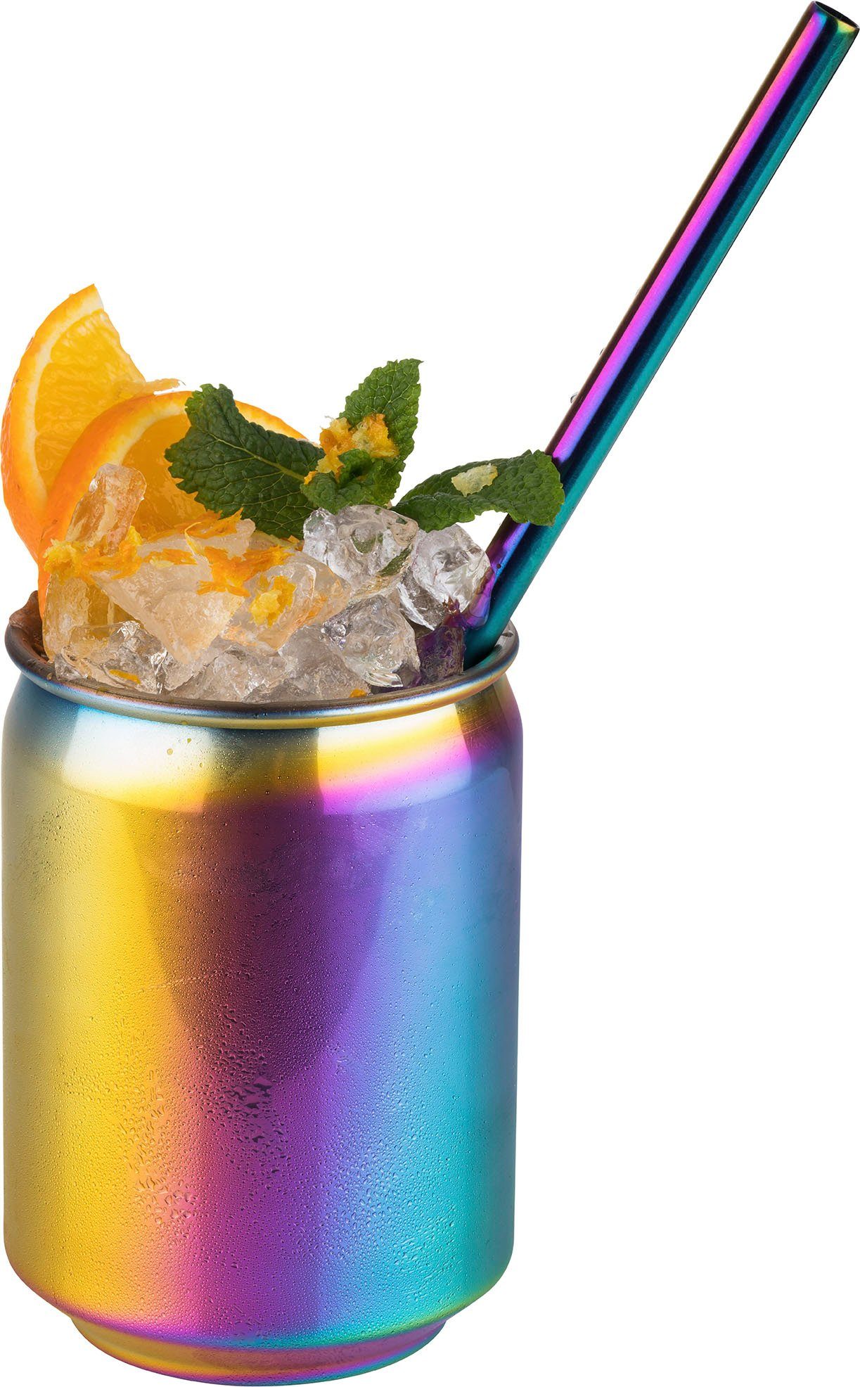 Buddy's Becher Can, 4-tlg., Edelstahl, 350 ml, 4-teilig