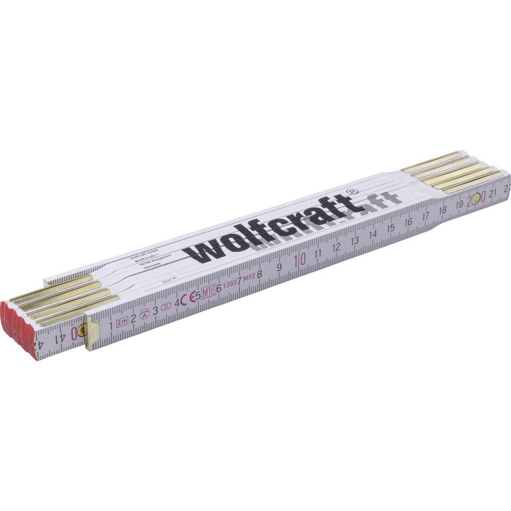Wolfcraft Maßband Wolfcraft 5227000 Zollstock 2 m