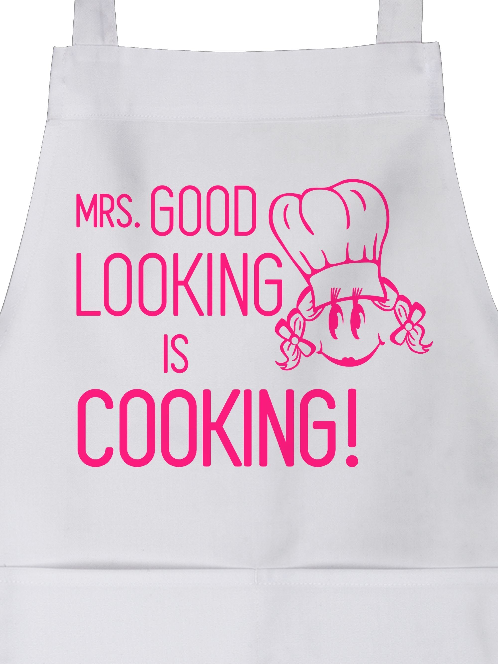 Shirtracer Kochschürze »Mrs. Good Looking is cooking Küchenschürze