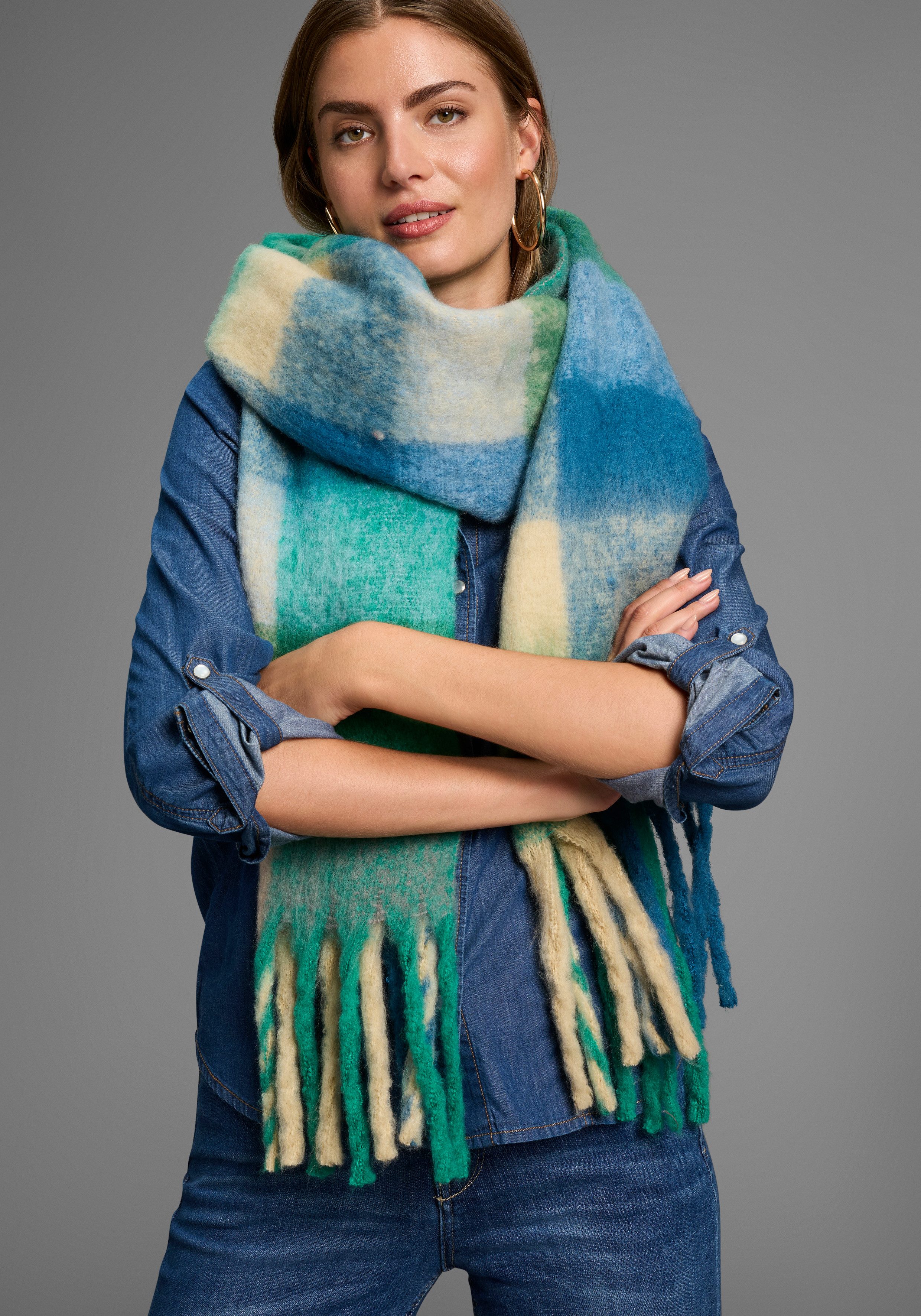 Laura Scott Modeschal, im trendigen Karo-Design günstig online kaufen