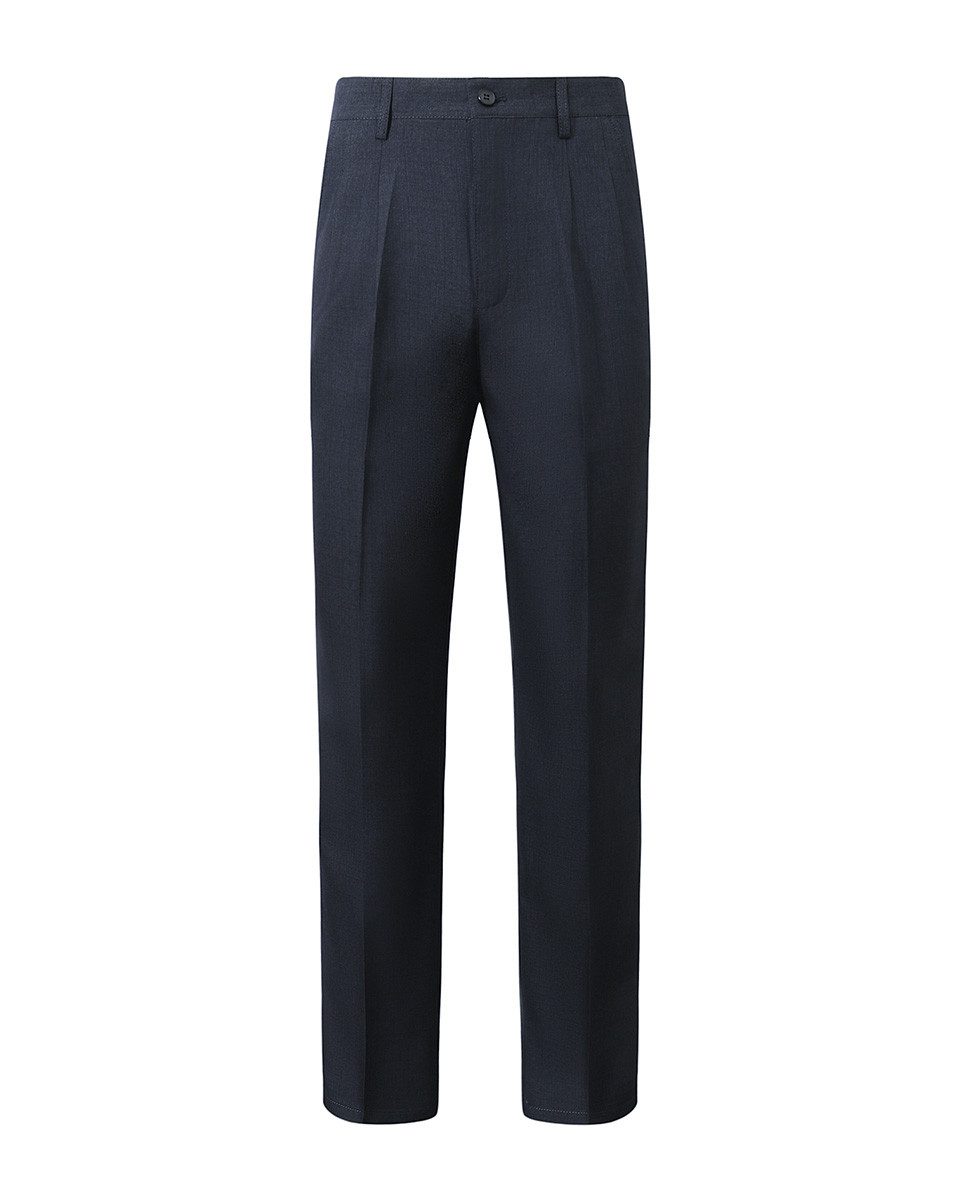 Allthemen Anzughose Regular Fit Baukastenhose mit geradem Beinform bügelfre günstig online kaufen