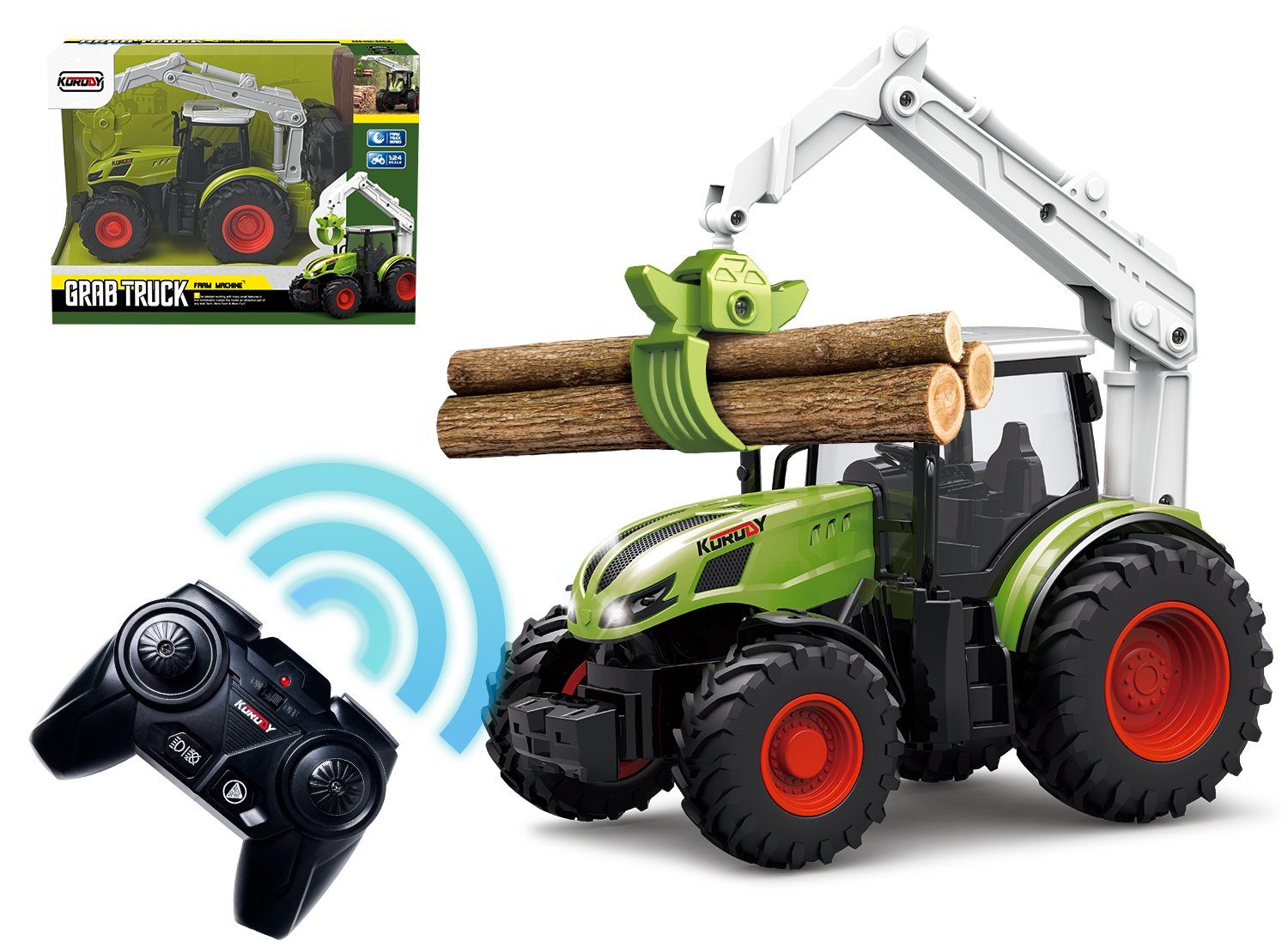 Esun Spielzeug-Traktor Ferngesteuerter Traktor Ferngesteuert, Traktor Spiel günstig online kaufen