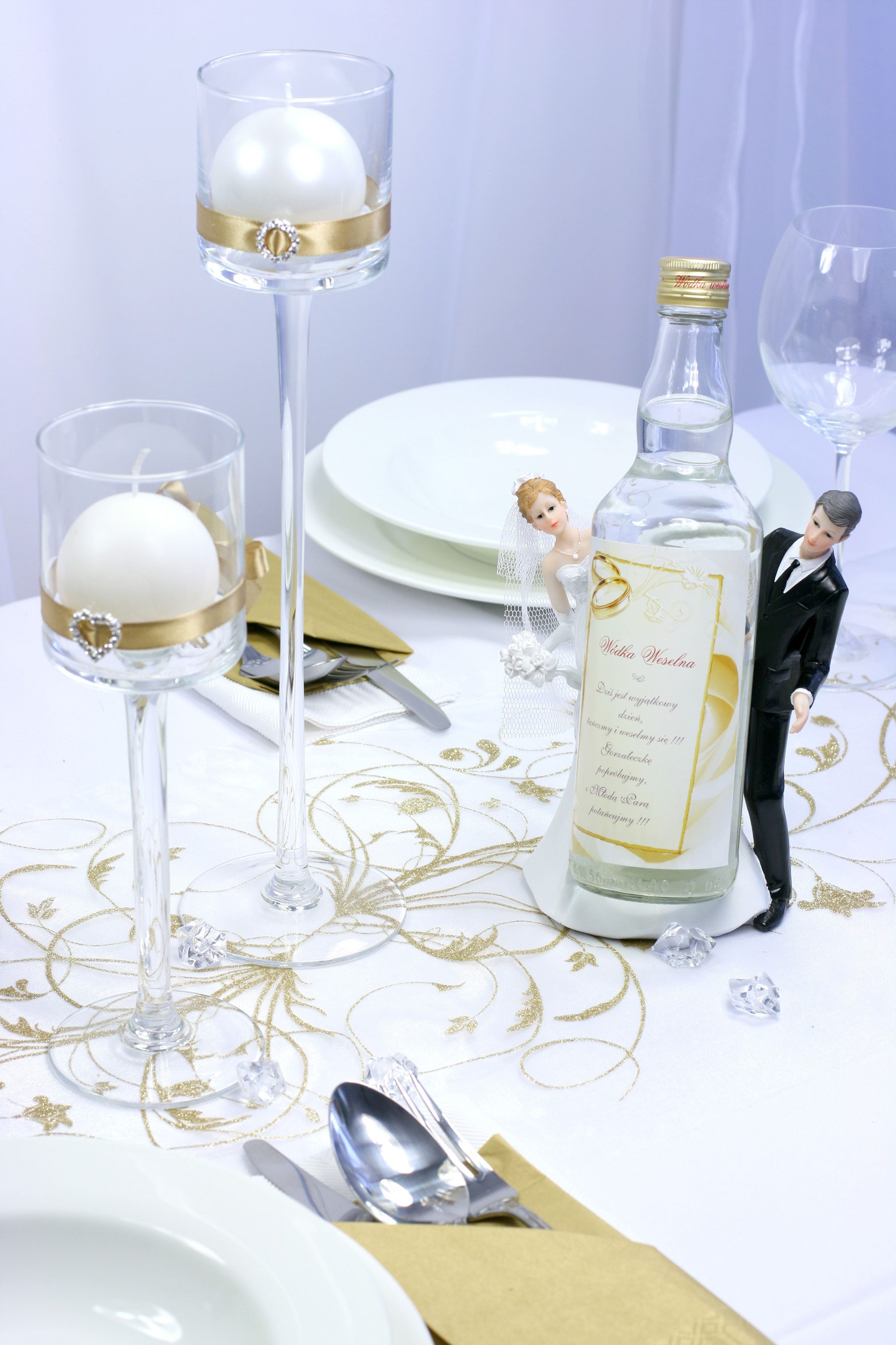 partydeco Tischläufer, Tischläufer Organza 9m x 36cm Blumenmuster, creme / günstig online kaufen