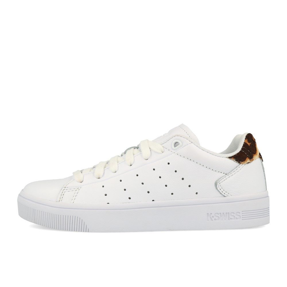 K-Swiss K-Swiss Court Frasco II White Cheetah Sneaker