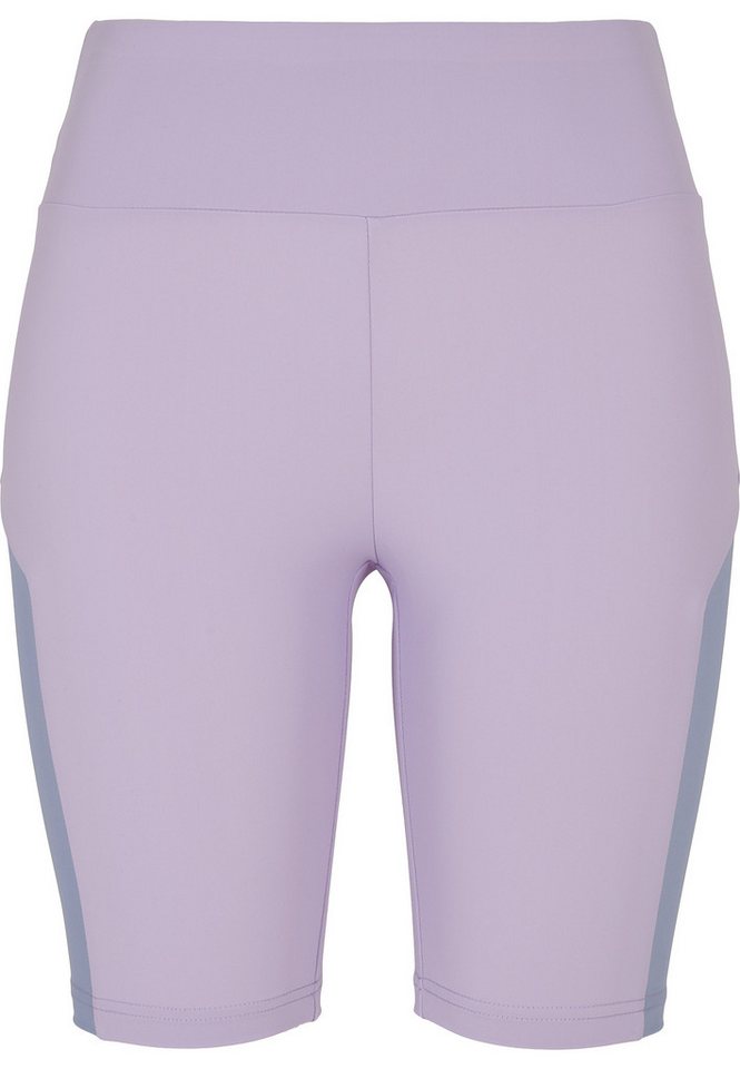 URBAN CLASSICS Fahrradhose Urban Classics Damen Ladies Color Block Cycle Shorts (1-tlg)