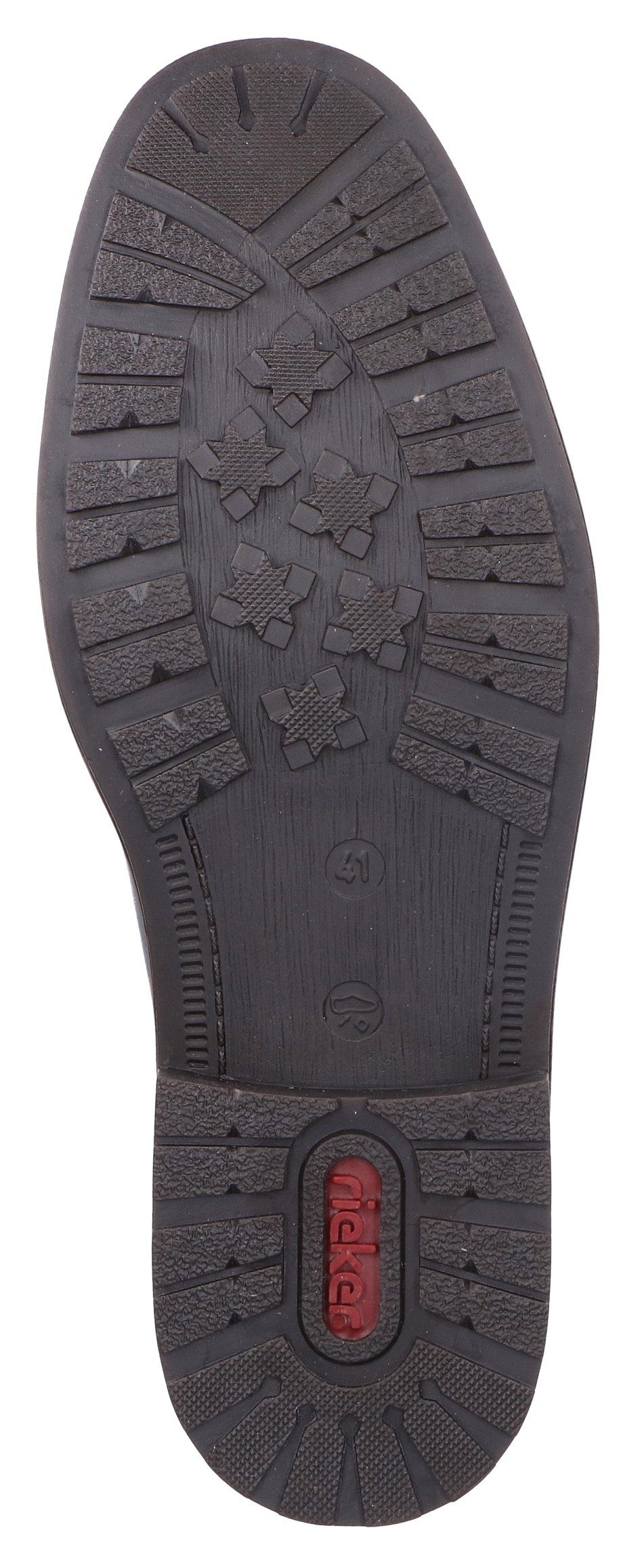 Rieker Schnürschuh in eleganter Optik, Freizeitschuh, Halbschuh, Schnürschuh