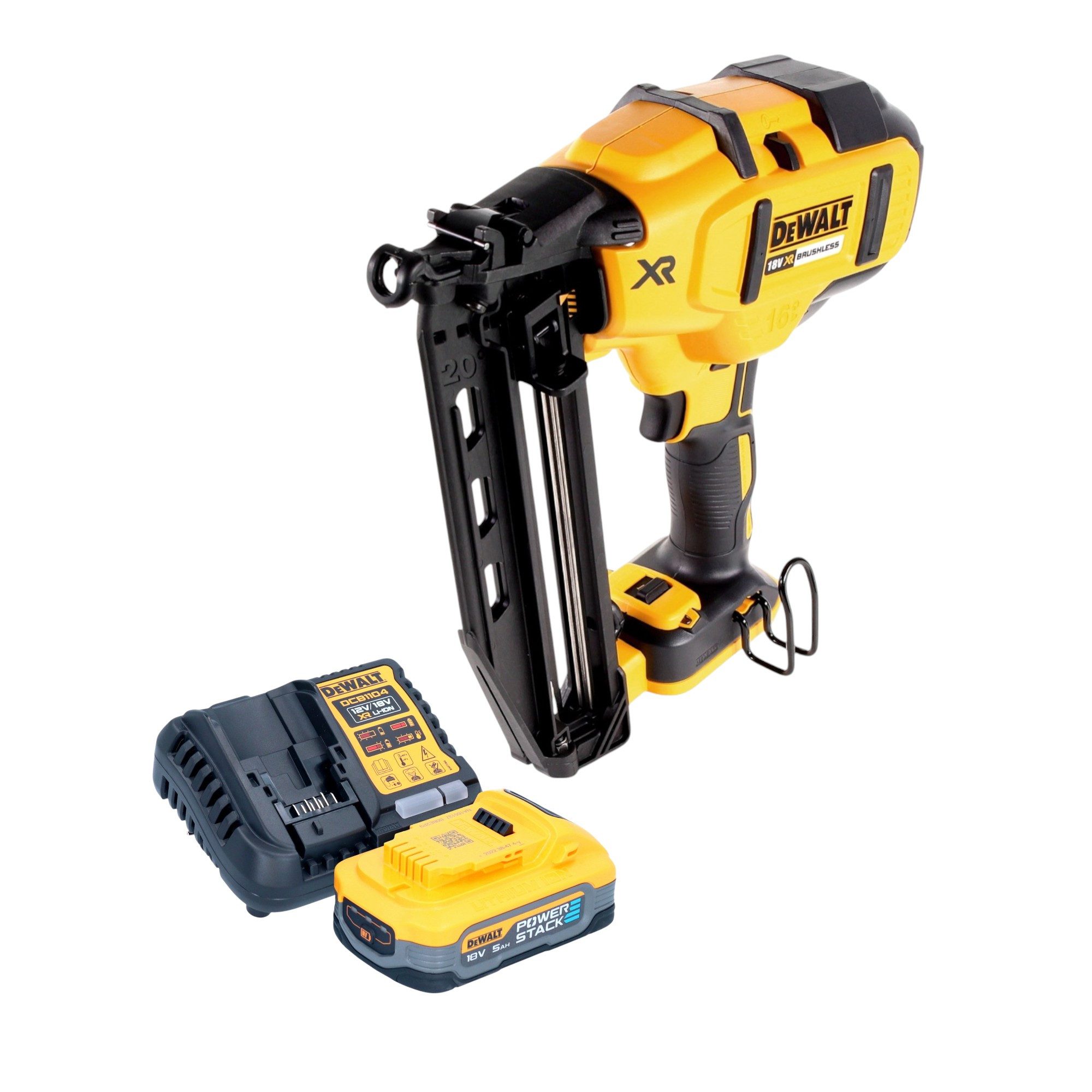 DeWalt Druckluft-Nagler DCN 660 H1 Akku Nagler 18V 32 - 63 mm Brushless