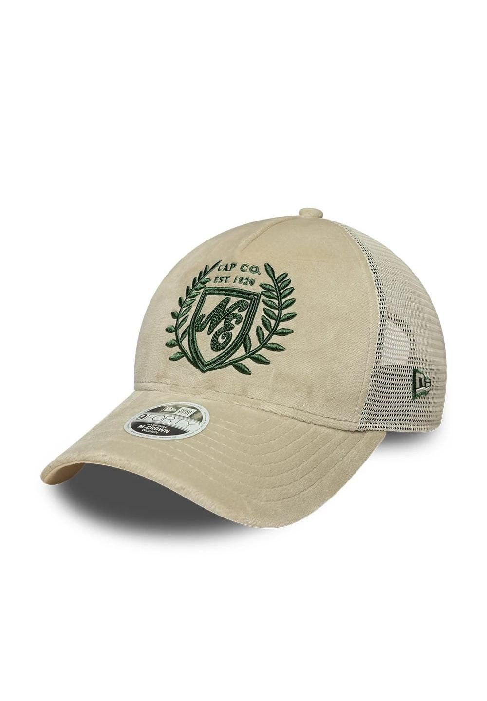 New Era Baseball Cap New Era Heritage Connect 9Forty Adjustable M-Crown Trucker Cap Beige (1-St)
