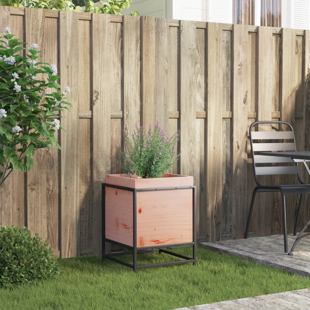 vidaXL Blumentopf Pflanzkübel 40x40x50 cm Massivholz günstig online kaufen