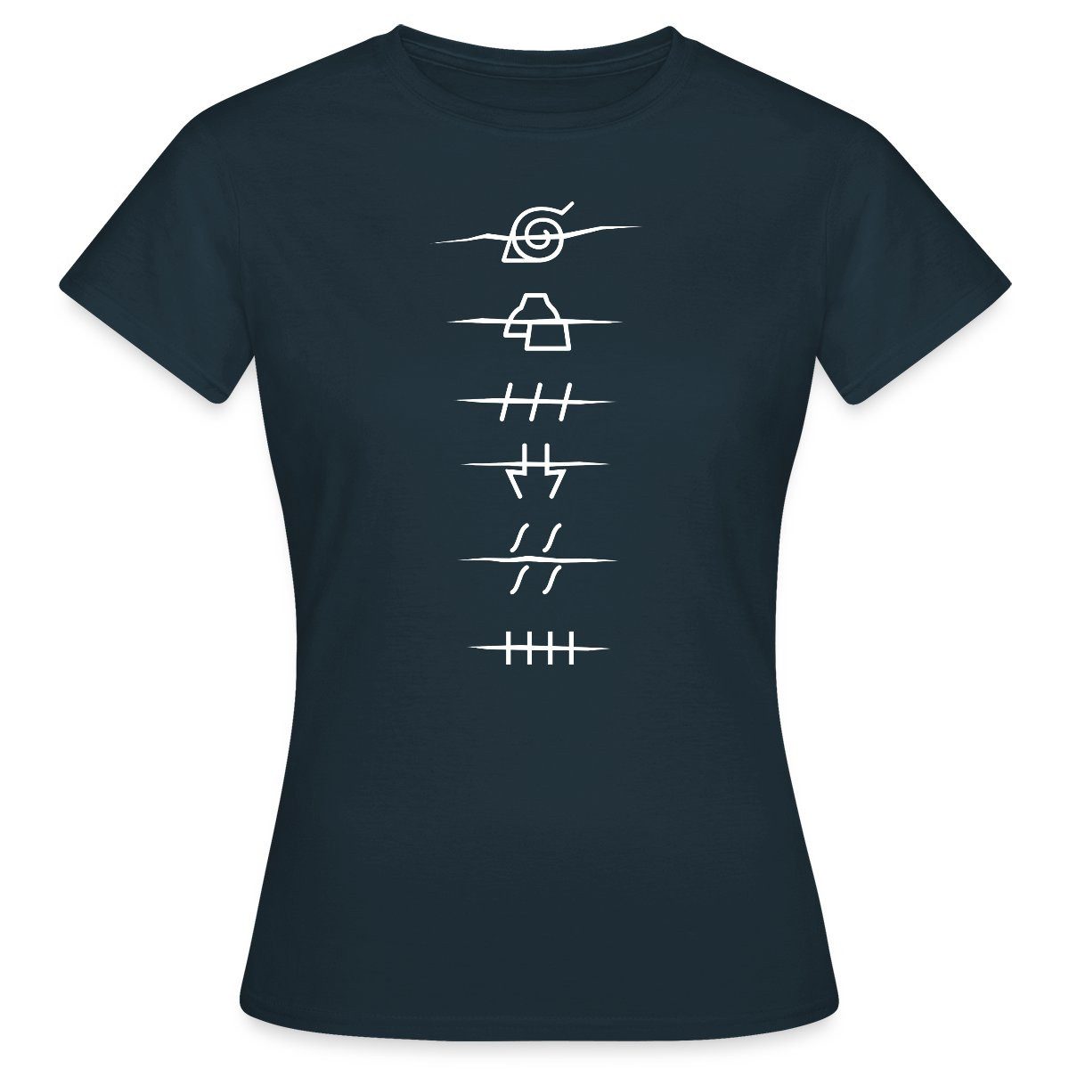 Spreadshirt T-Shirt Naruto Shippuden Anti-Symbole Der günstig online kaufen