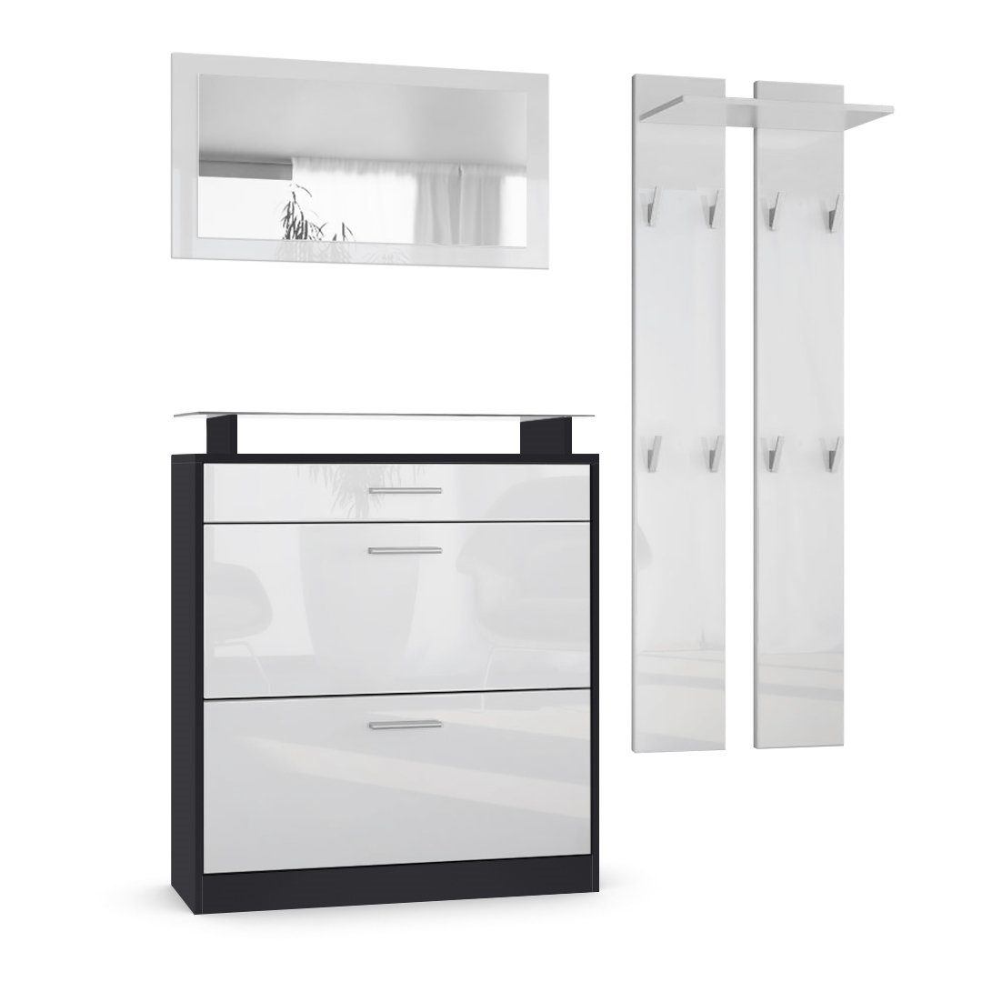 Front in Weiß Hochglanz